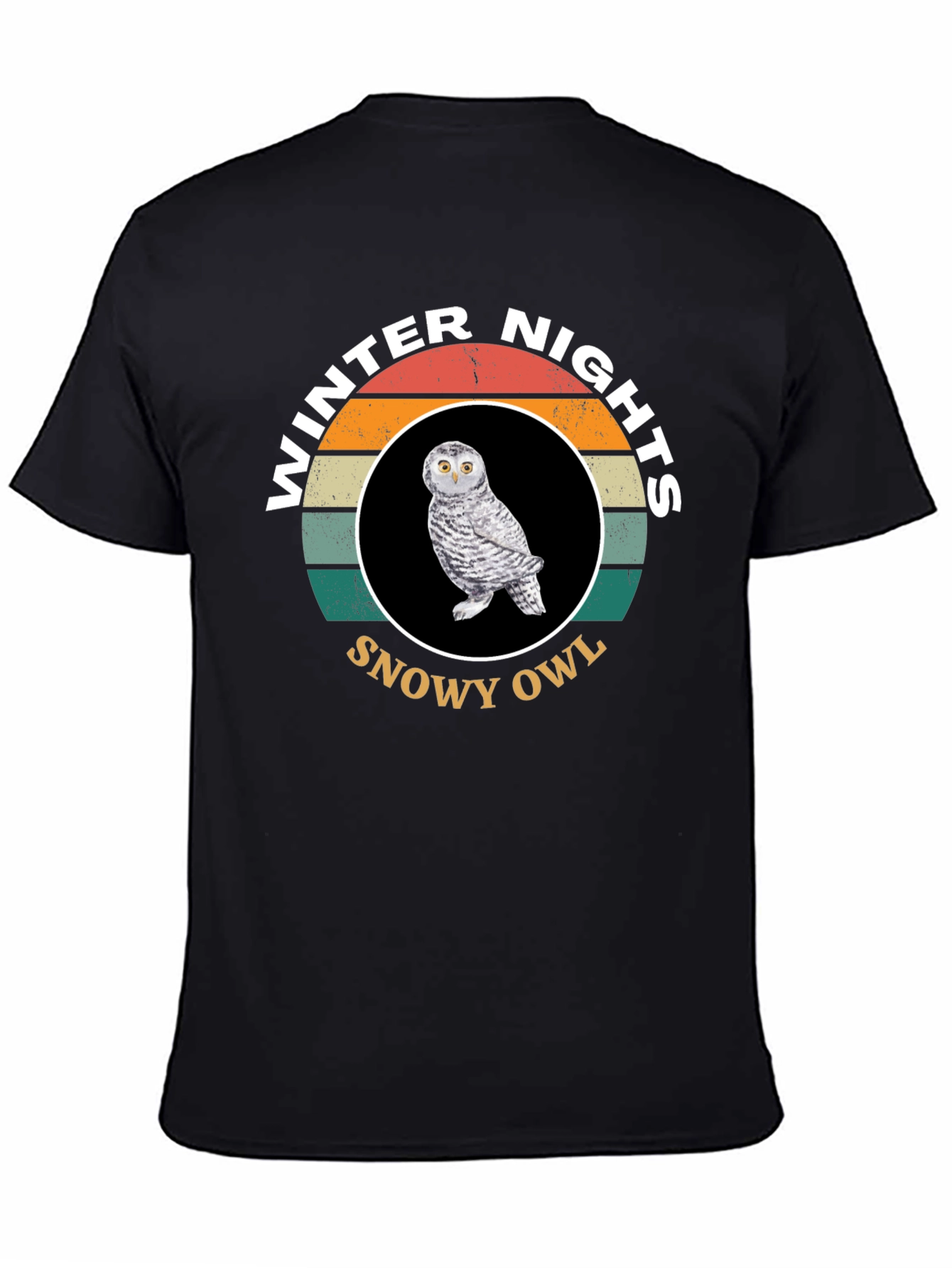 Winter Nights Snowy Owl T-Shirt