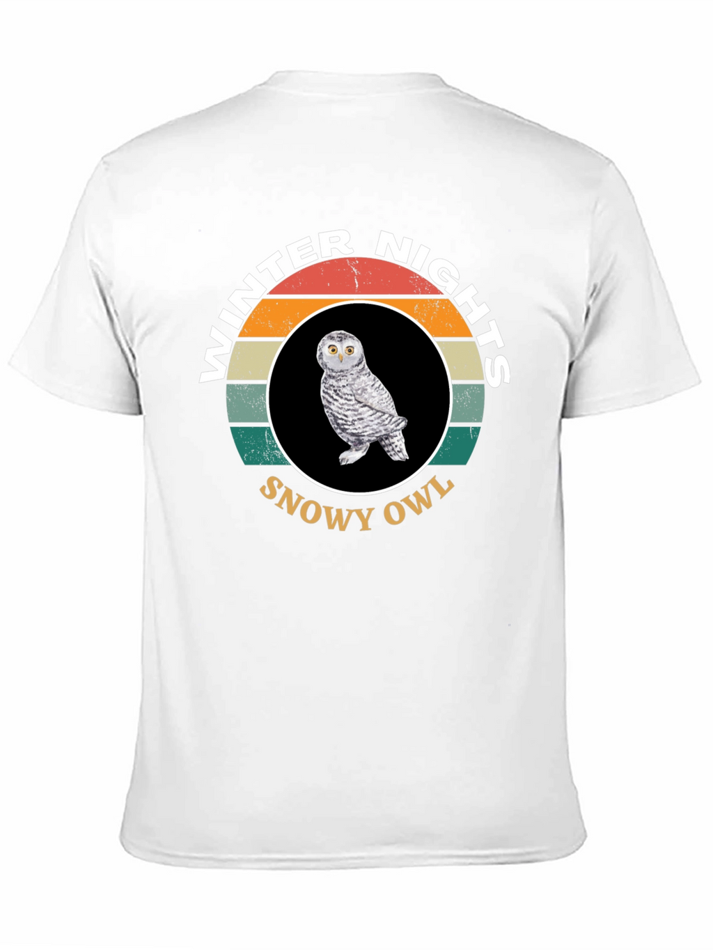 Winter Nights Snowy Owl T-Shirt