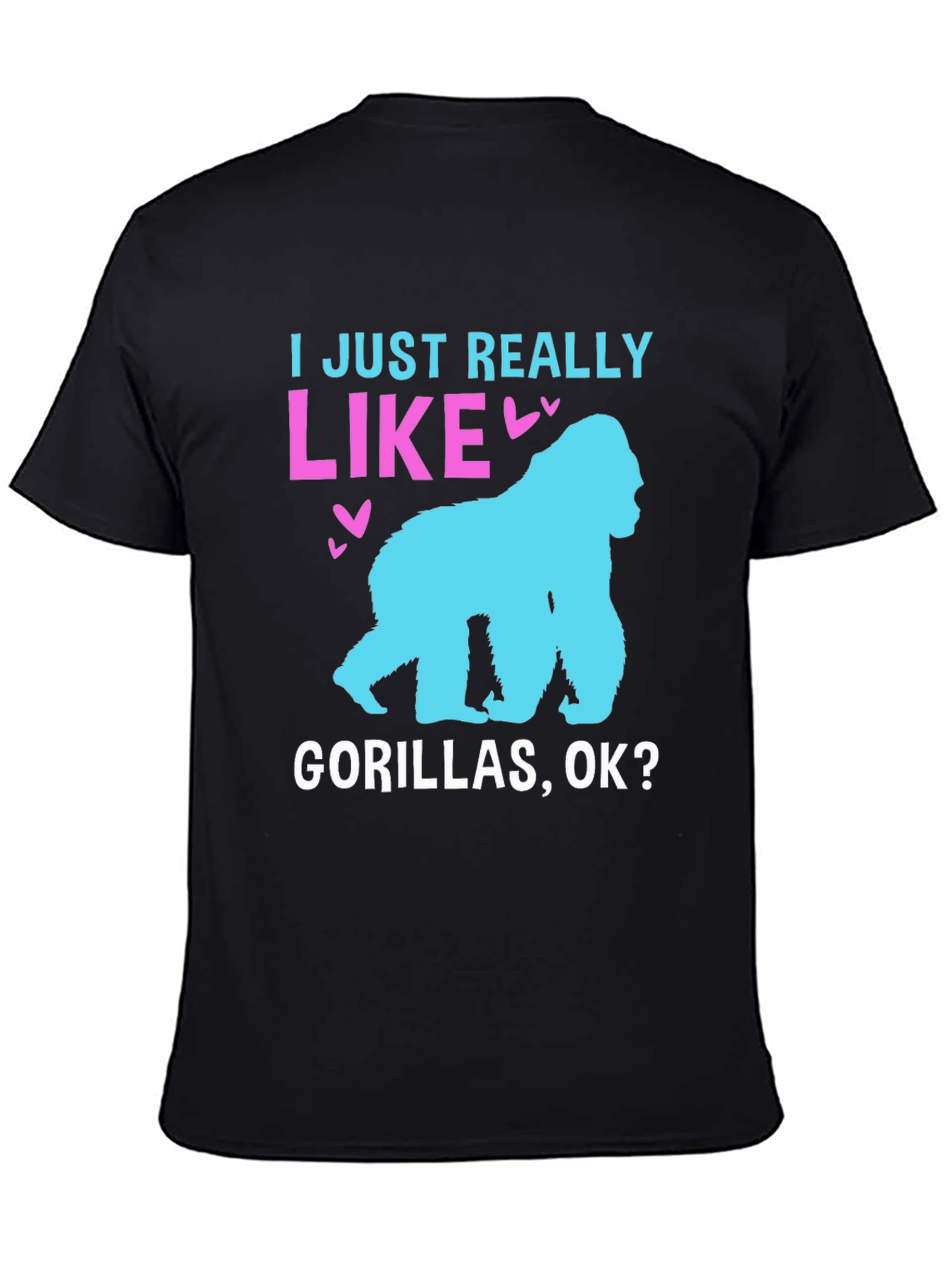I Like Gorillas T-Shirt Funny Gorilla Lover Tee