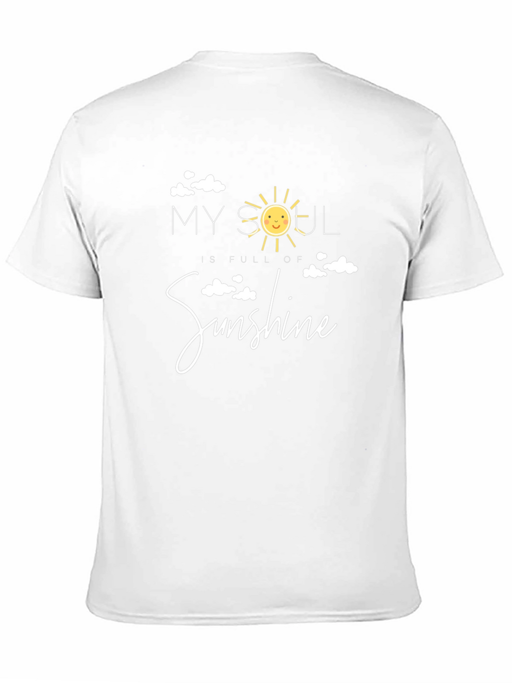 My Soul is Full of Sunshine Black T-Shirt