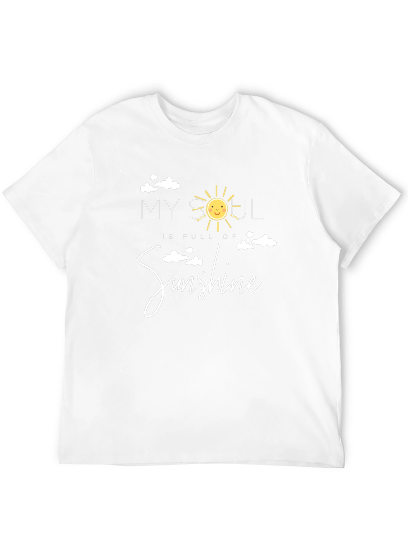 My Soul is Full of Sunshine Black T-Shirt