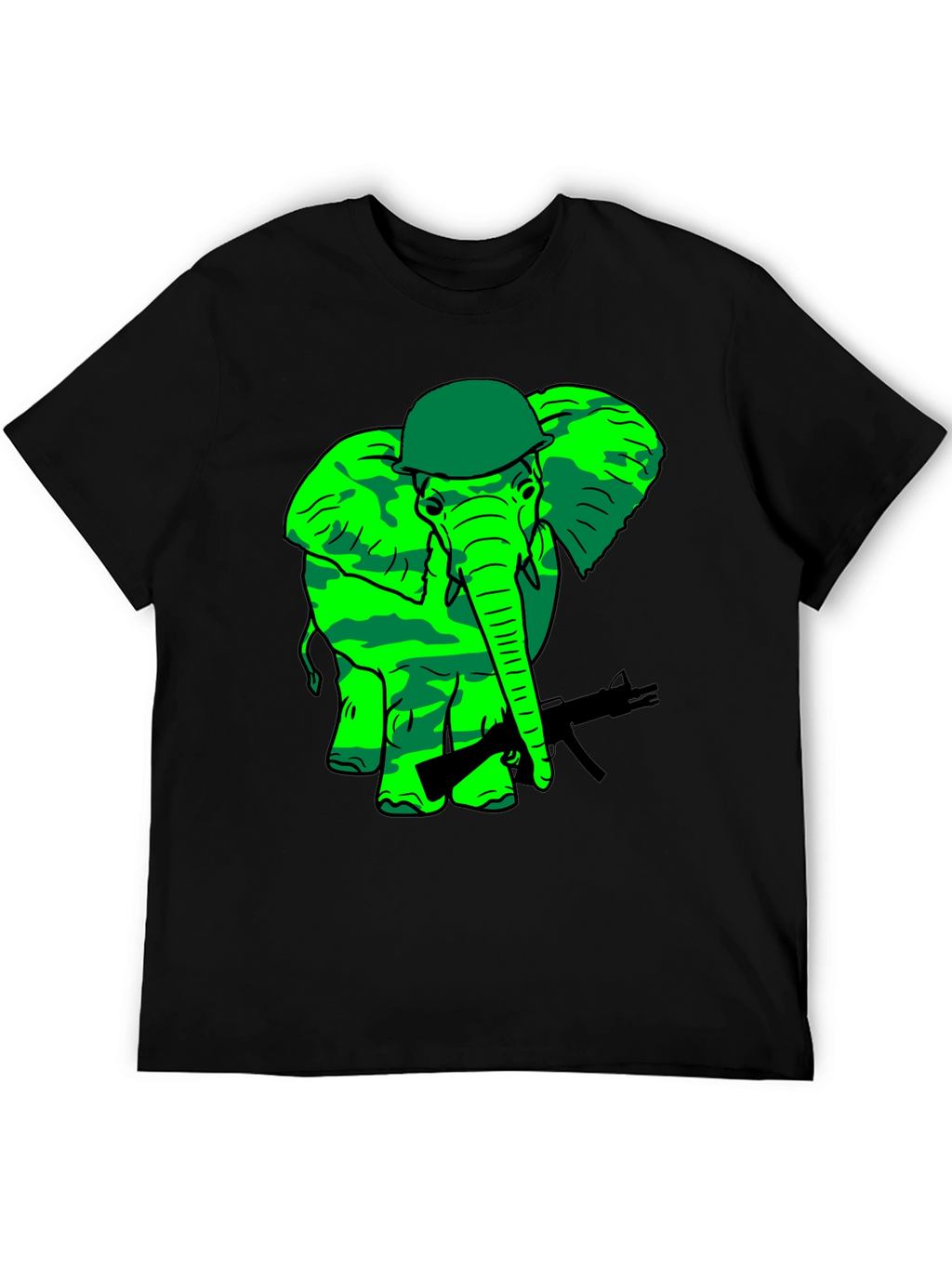 Camouflage Elephant T-Shirt
