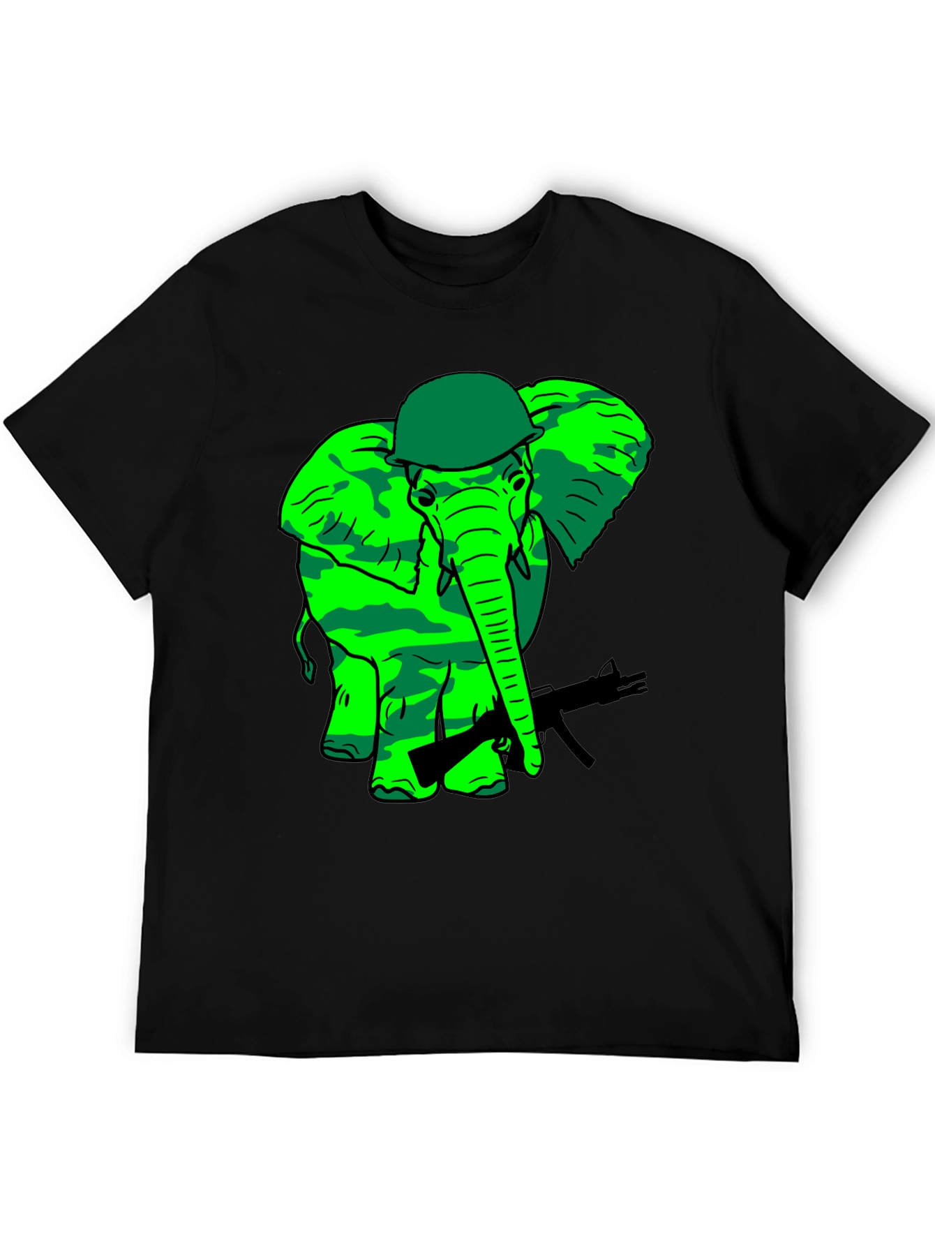 Camouflage Elephant T-Shirt