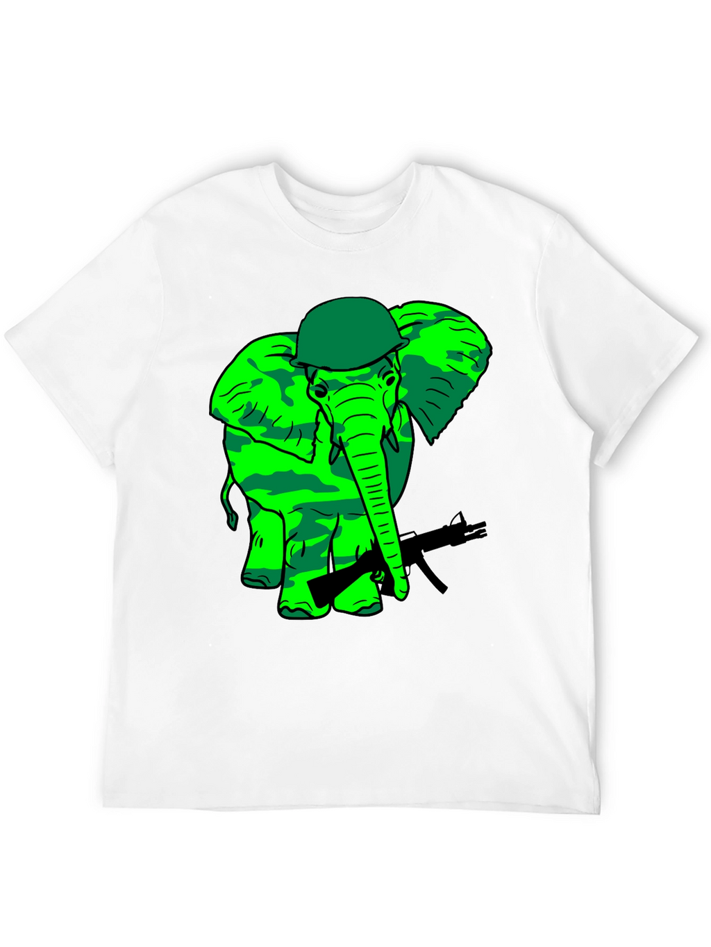 Camouflage Elephant T-Shirt
