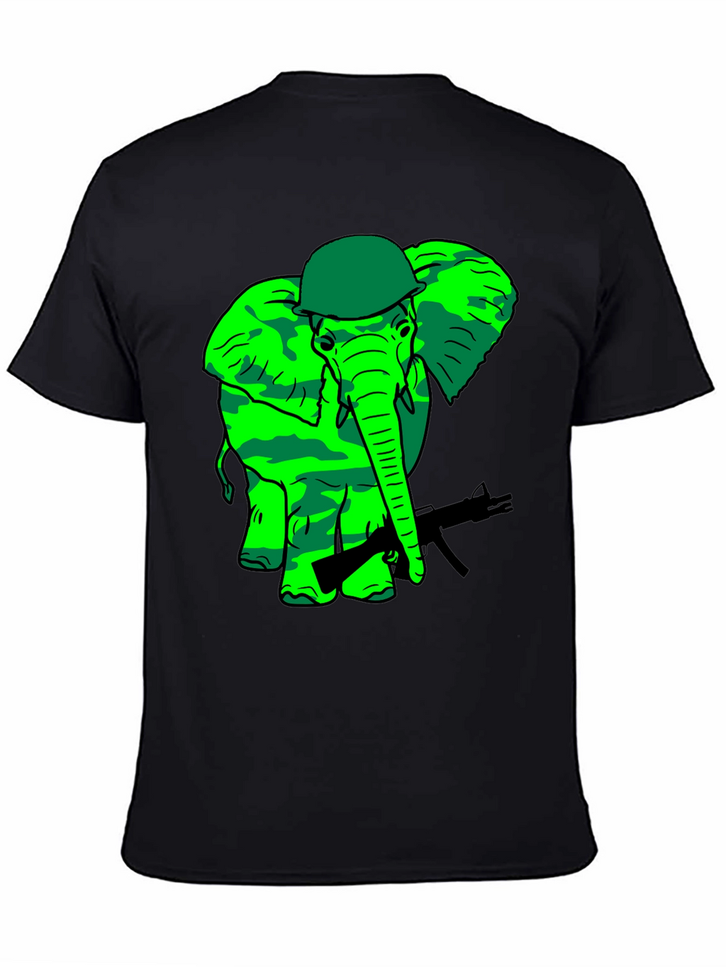 Camouflage Elephant T-Shirt