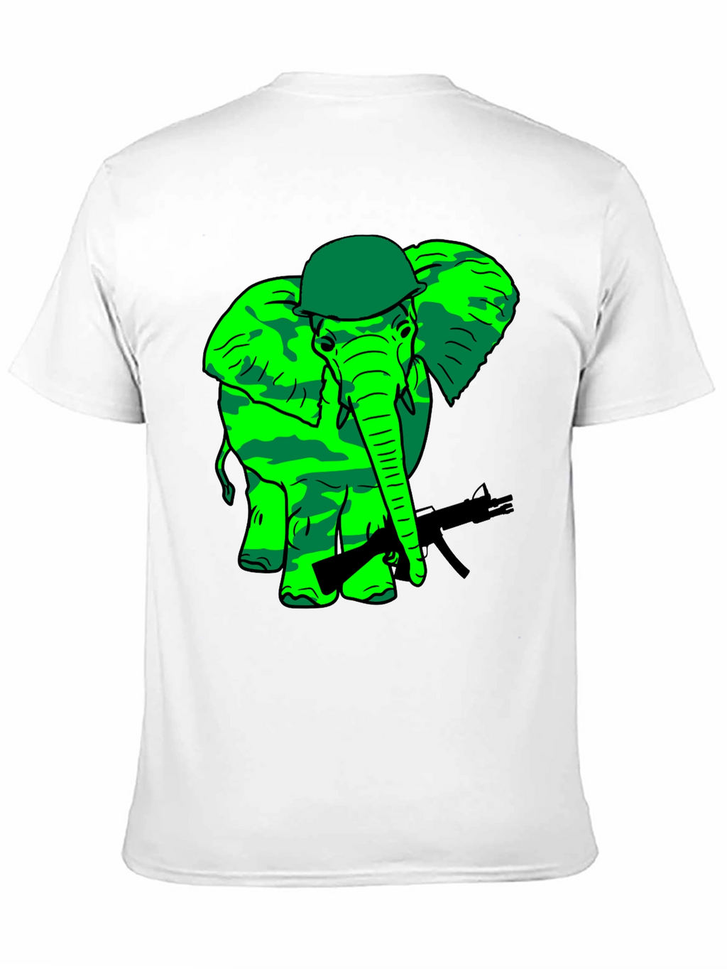 Camouflage Elephant T-Shirt