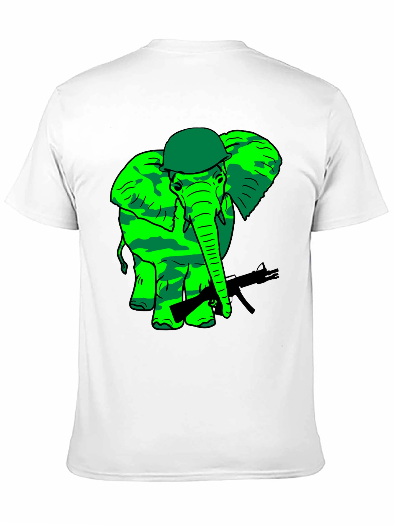 Camouflage Elephant T-Shirt