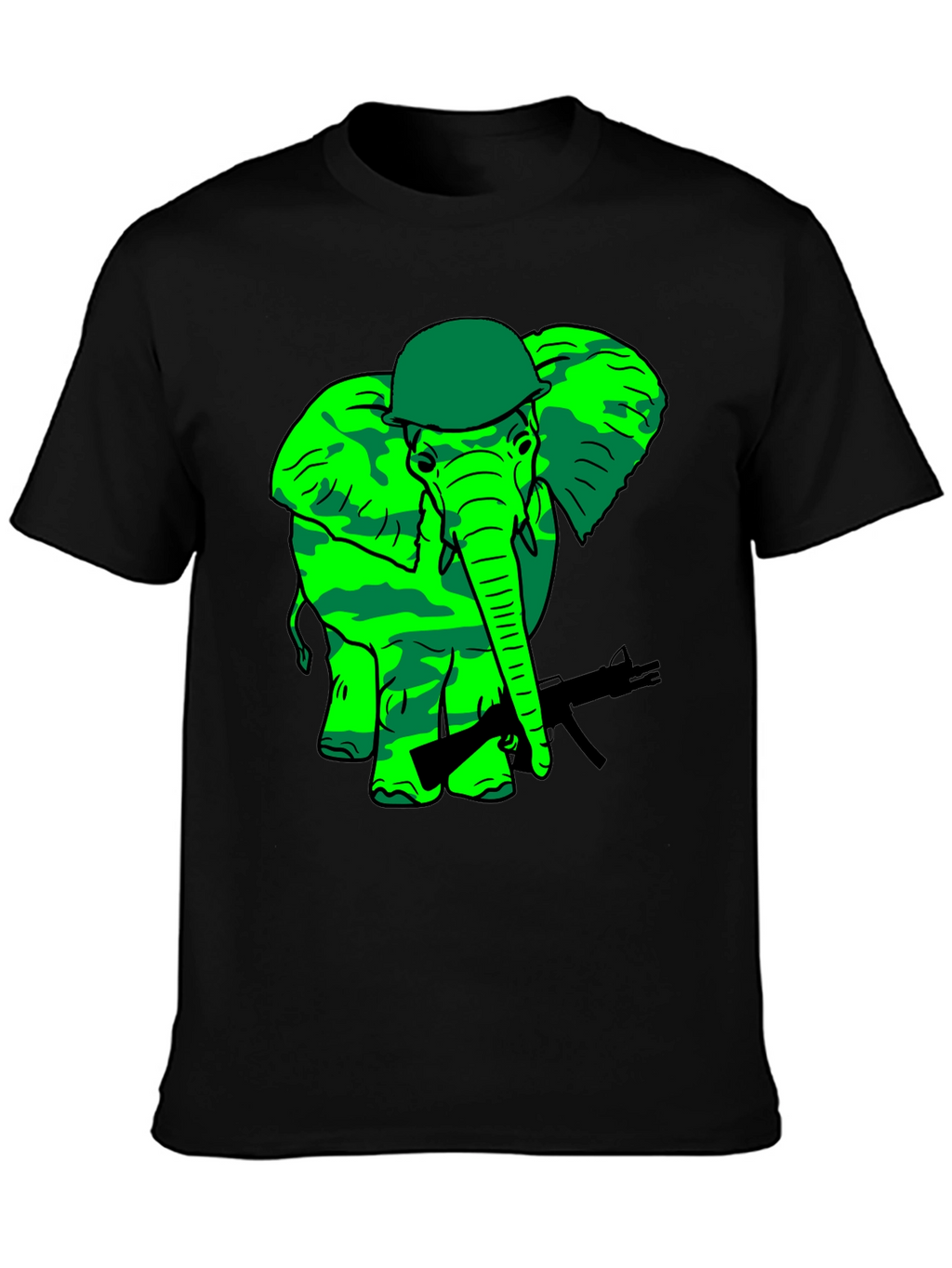 Camouflage Elephant T-Shirt