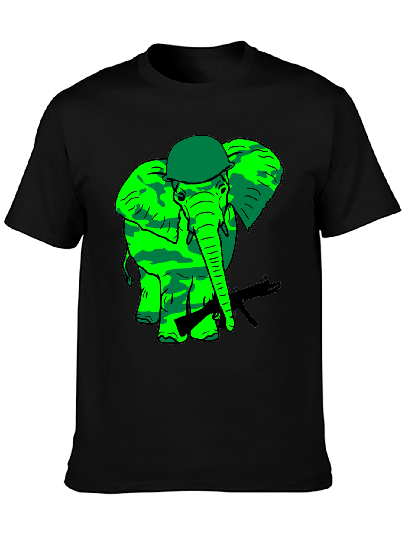 Camouflage Elephant T-Shirt