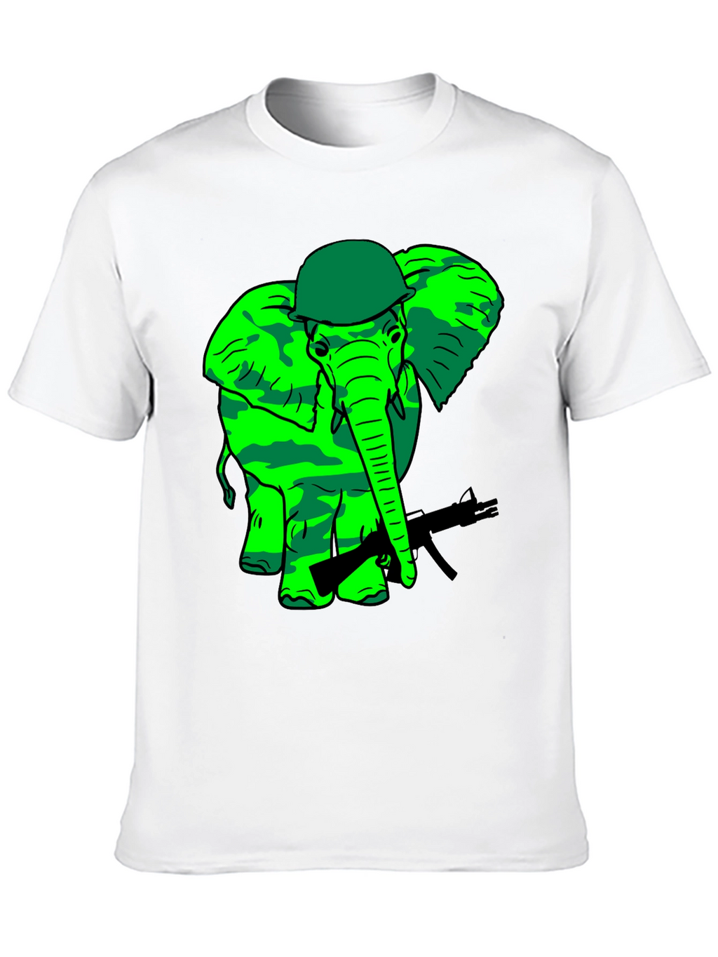 Camouflage Elephant T-Shirt