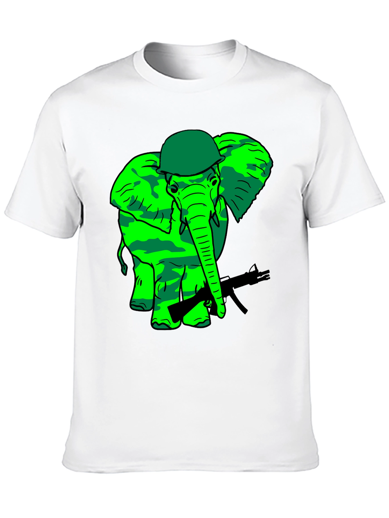 Camouflage Elephant T-Shirt