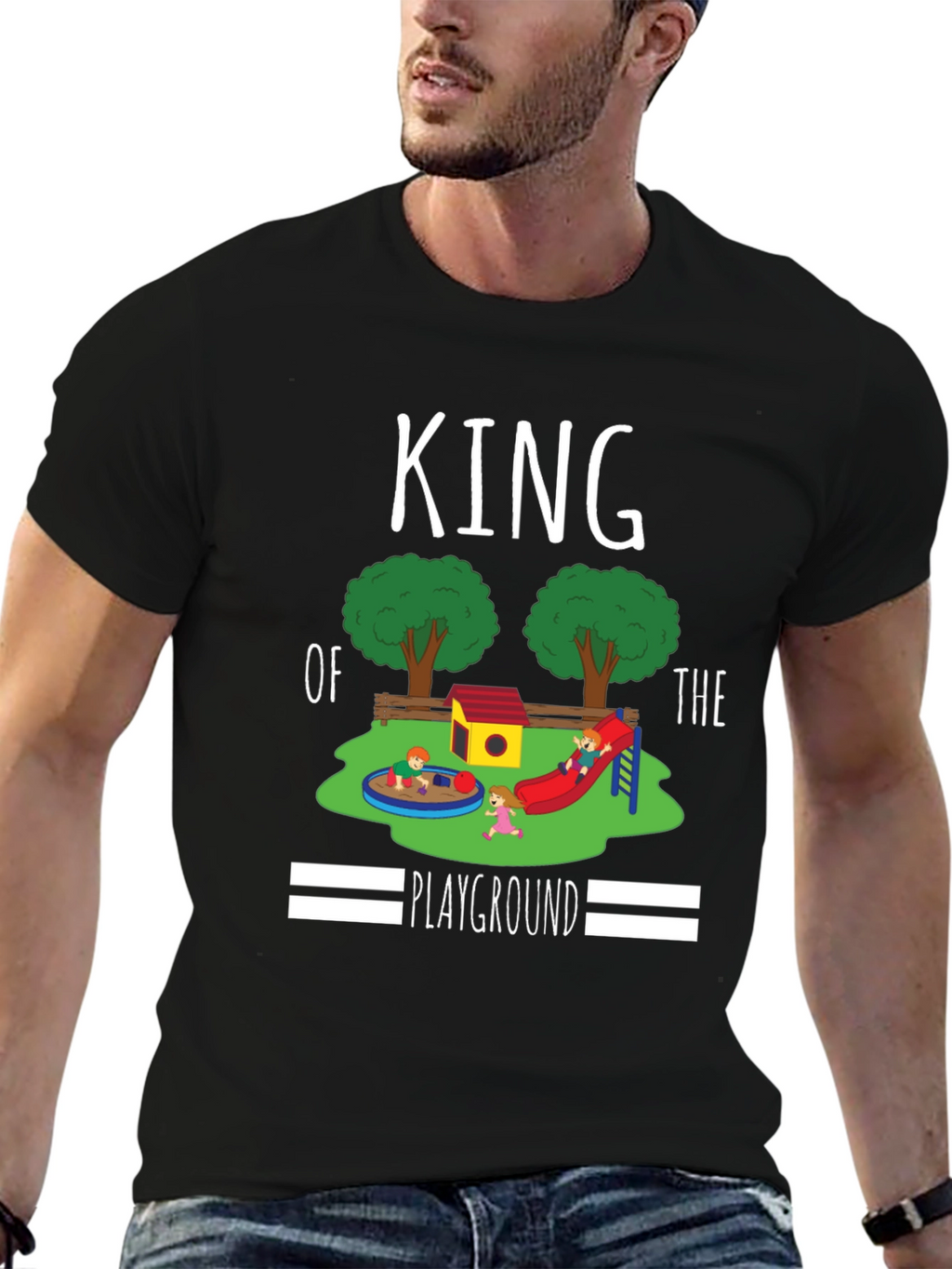 King of the Playground Graphic Tee - Black