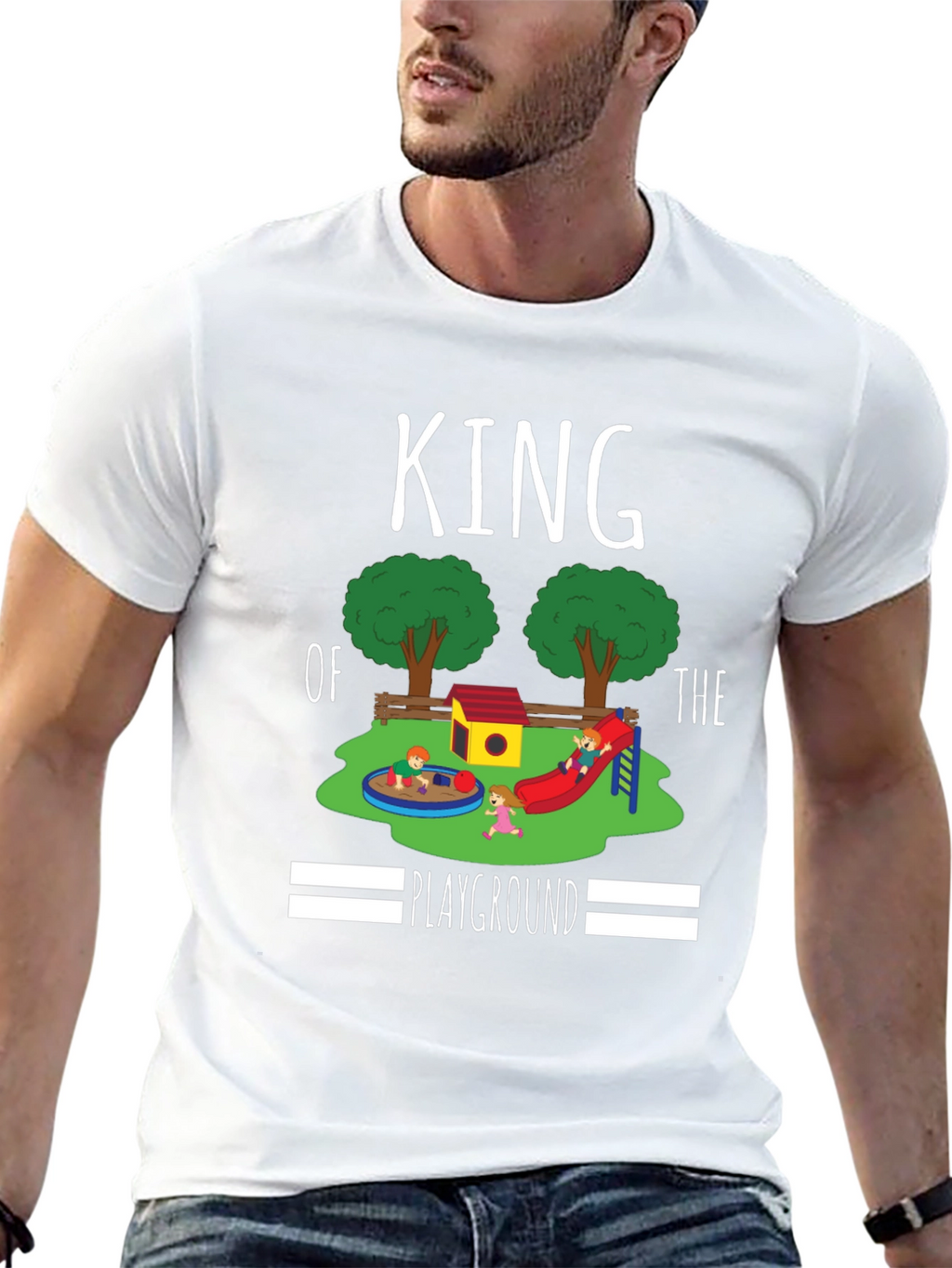 King of the Playground Graphic Tee - Black