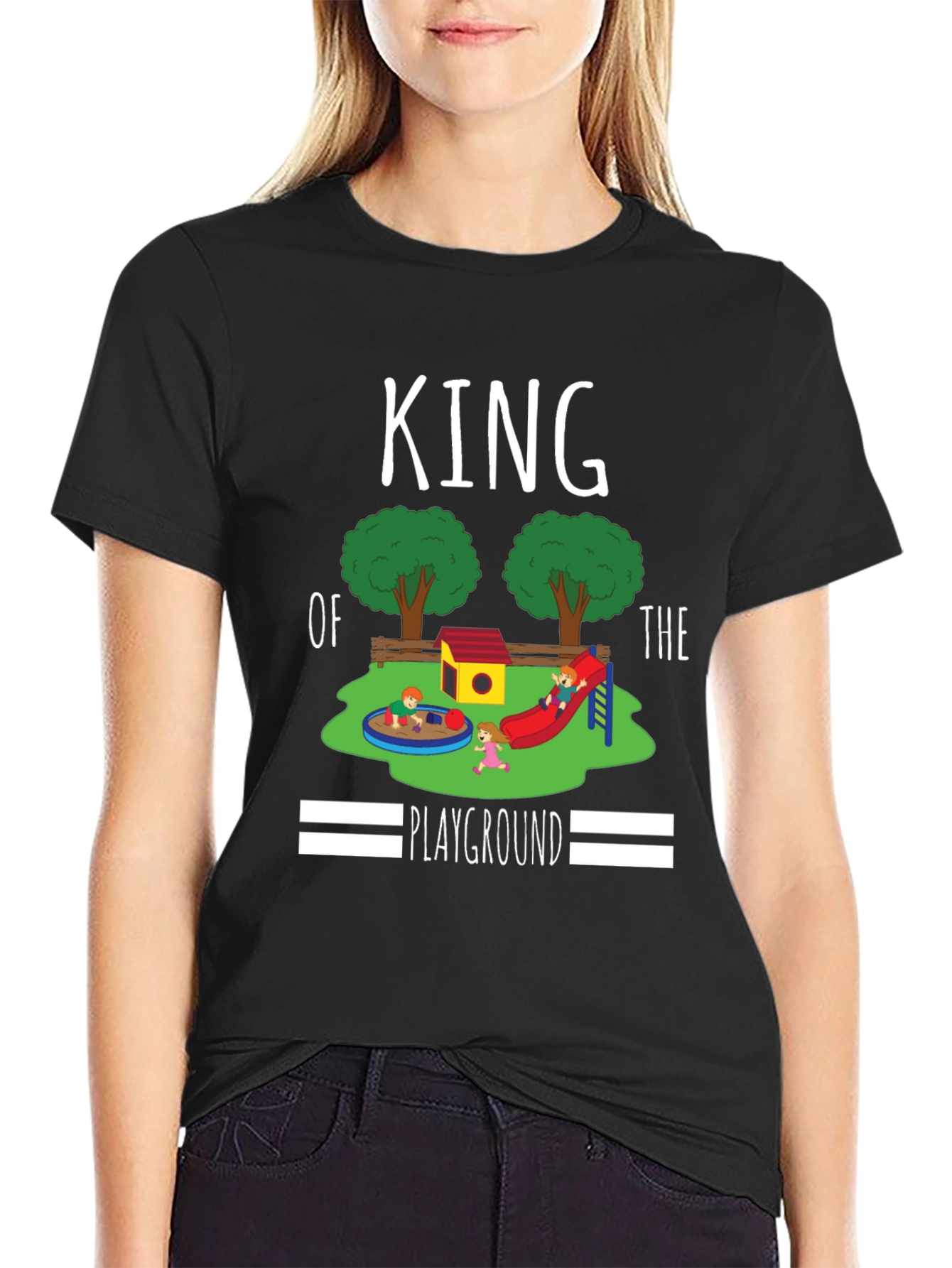 King of the Playground Graphic Tee - Black