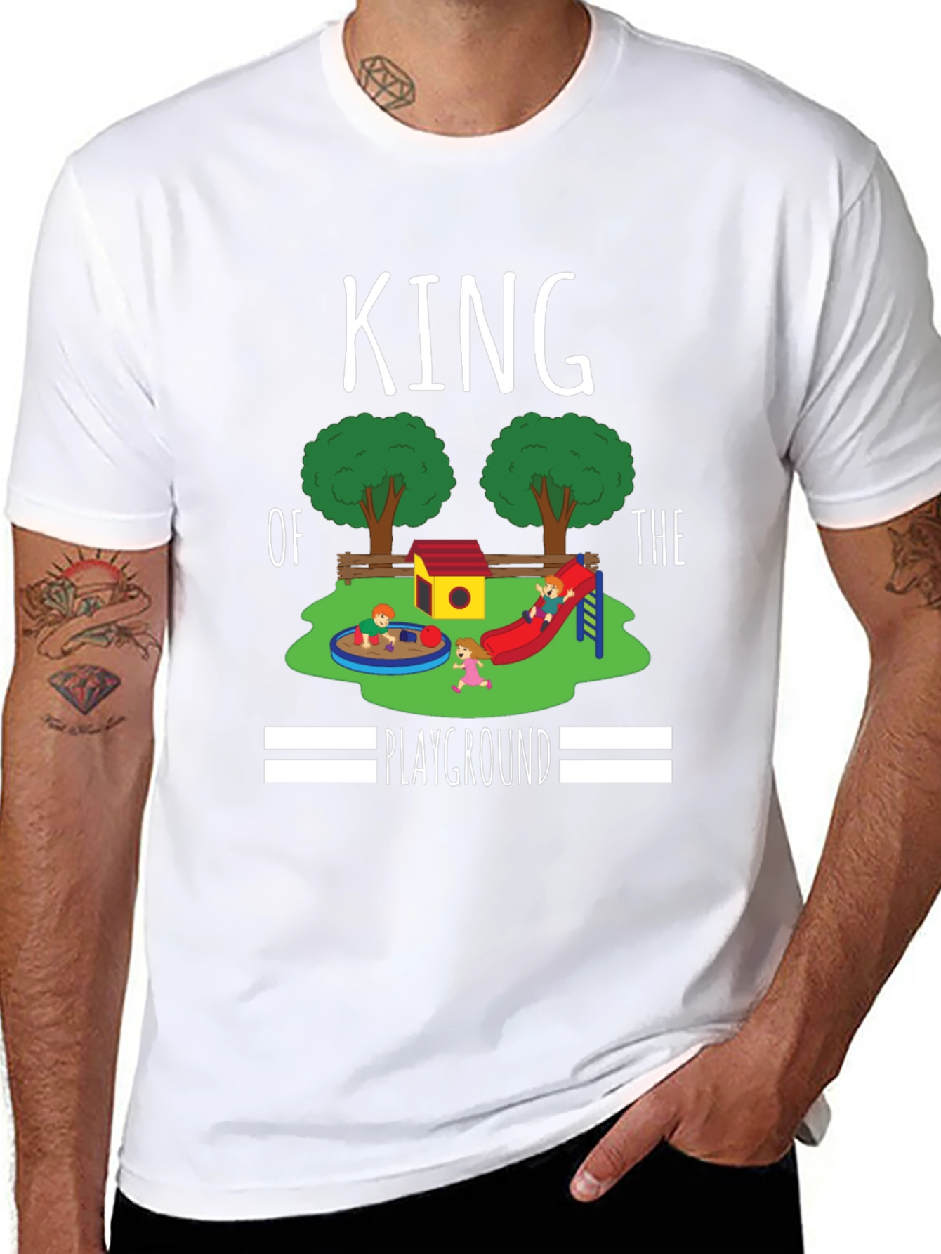 King of the Playground Graphic Tee - Black