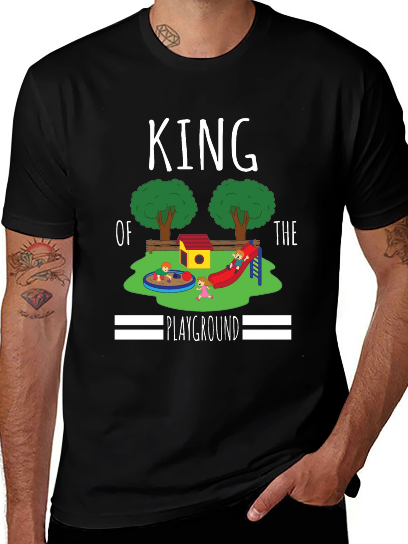 King of the Playground Graphic Tee - Black