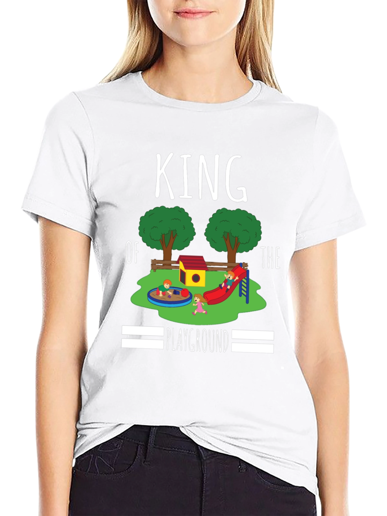 King of the Playground Graphic Tee - Black