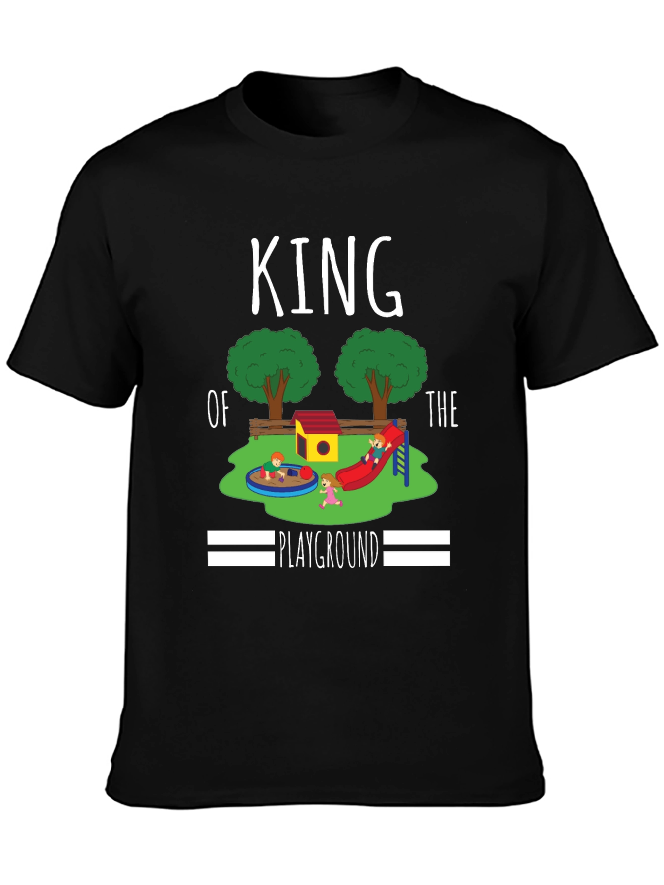 King of the Playground Graphic Tee - Black