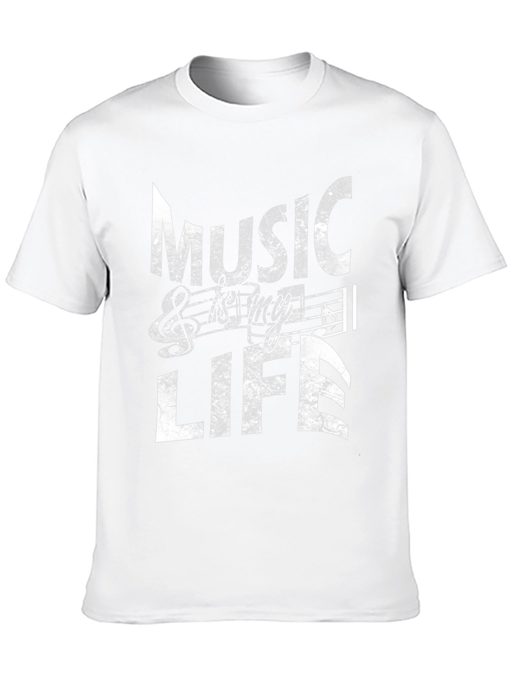 Music is My Life Graphic T-Shirt