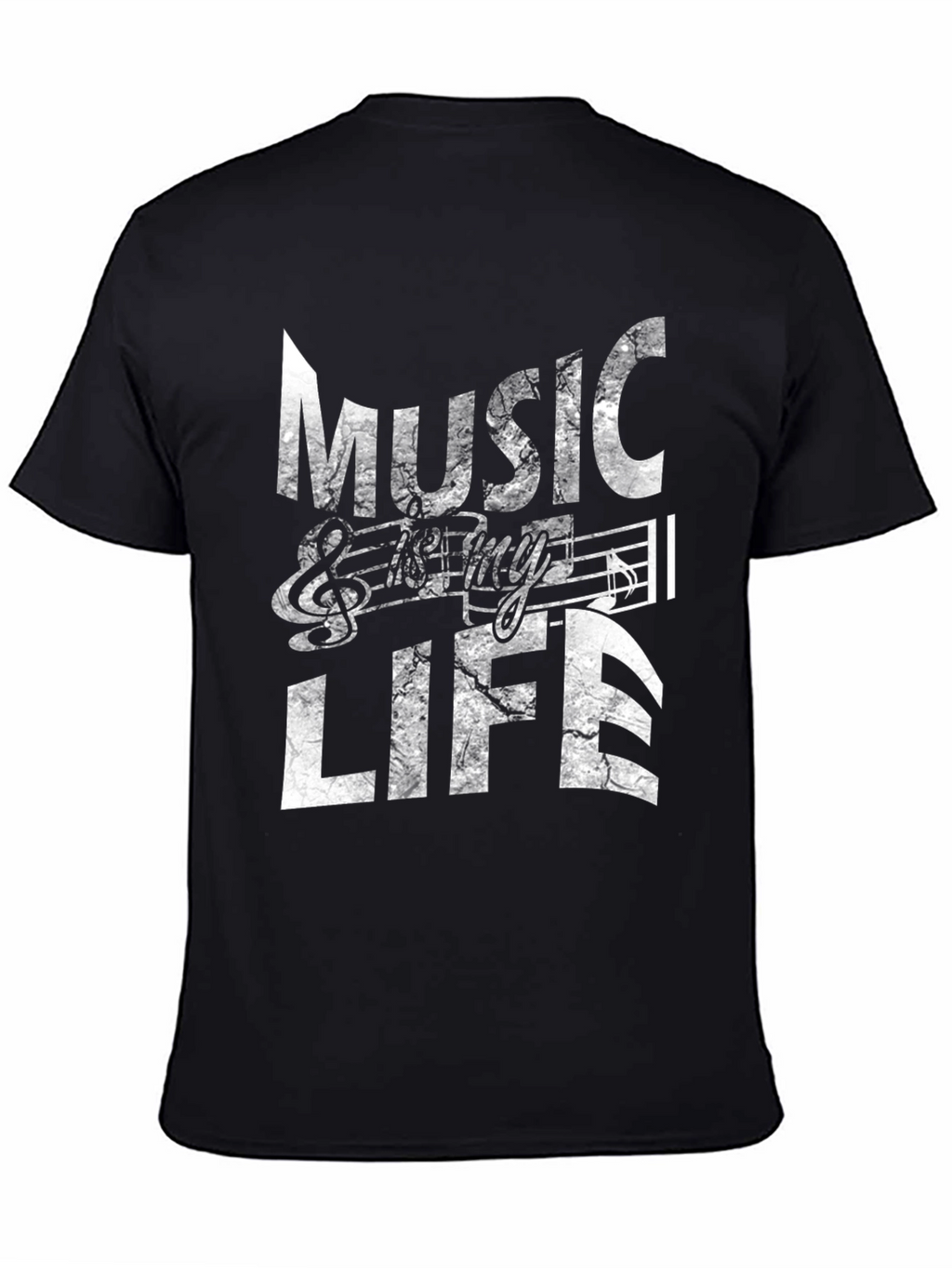 Music is My Life Graphic T-Shirt