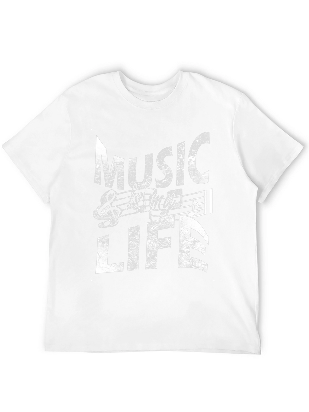 Music is My Life Graphic T-Shirt