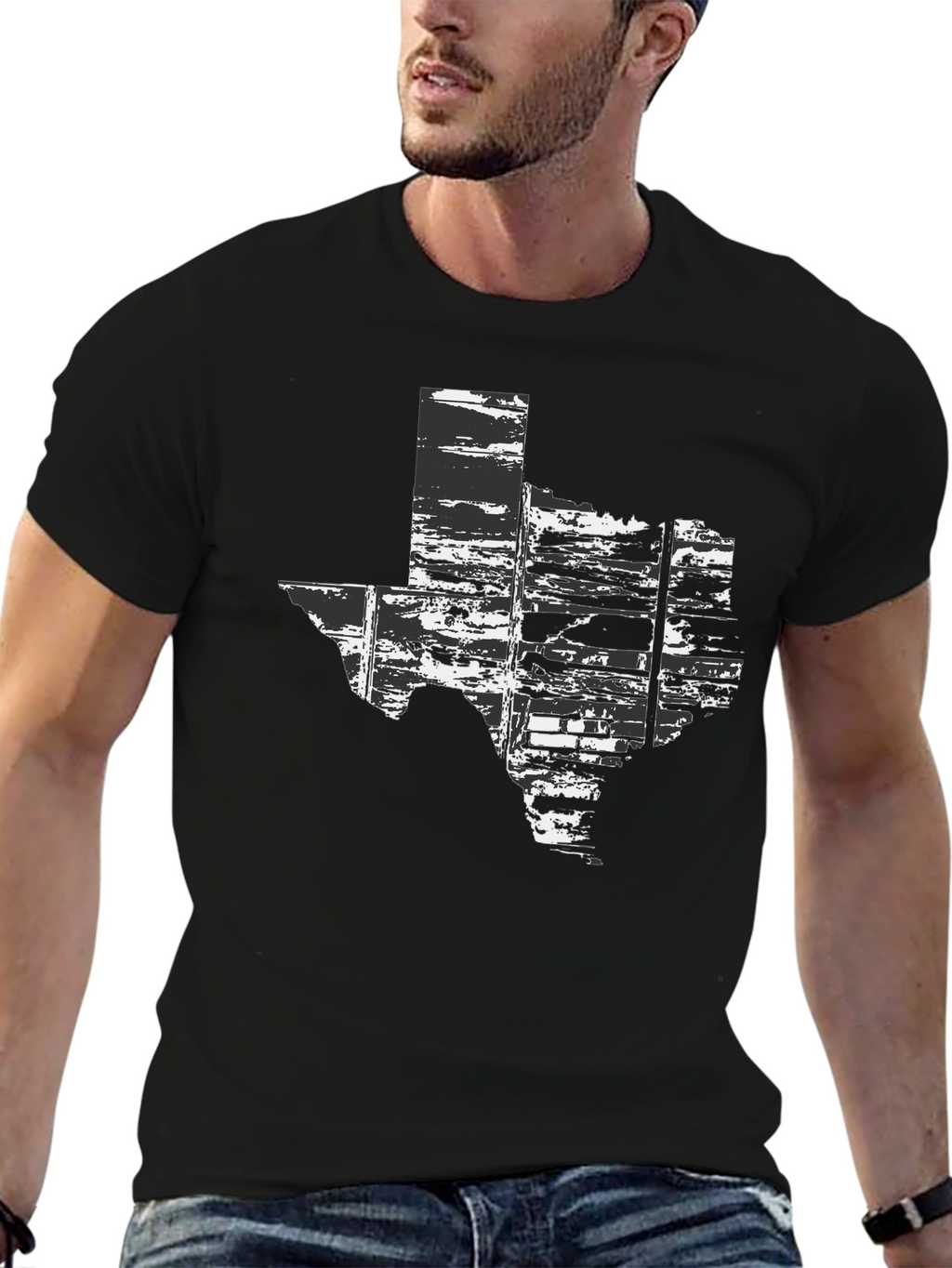 Texas State Graphic Print Tee