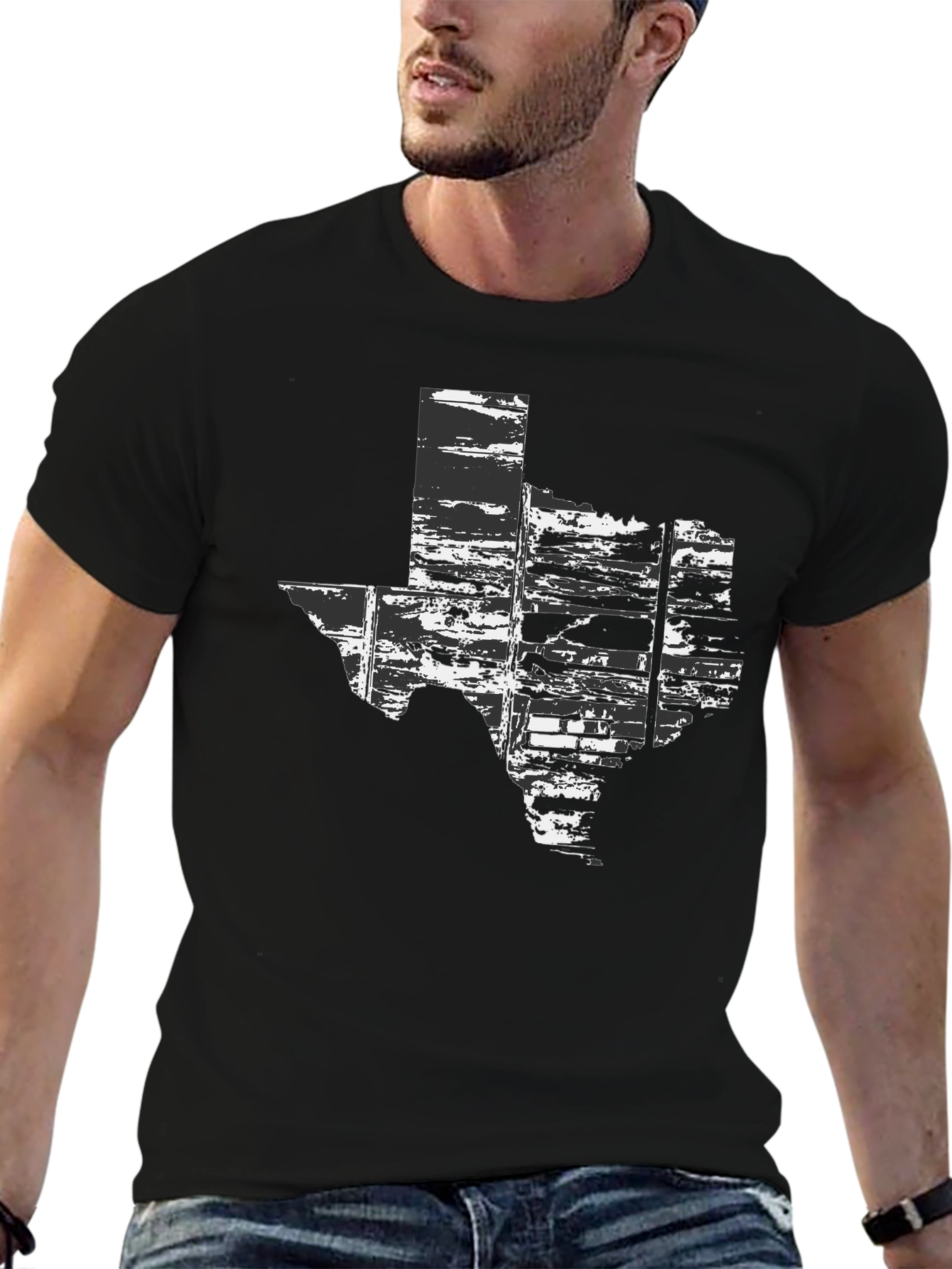 Texas State Graphic Print Tee
