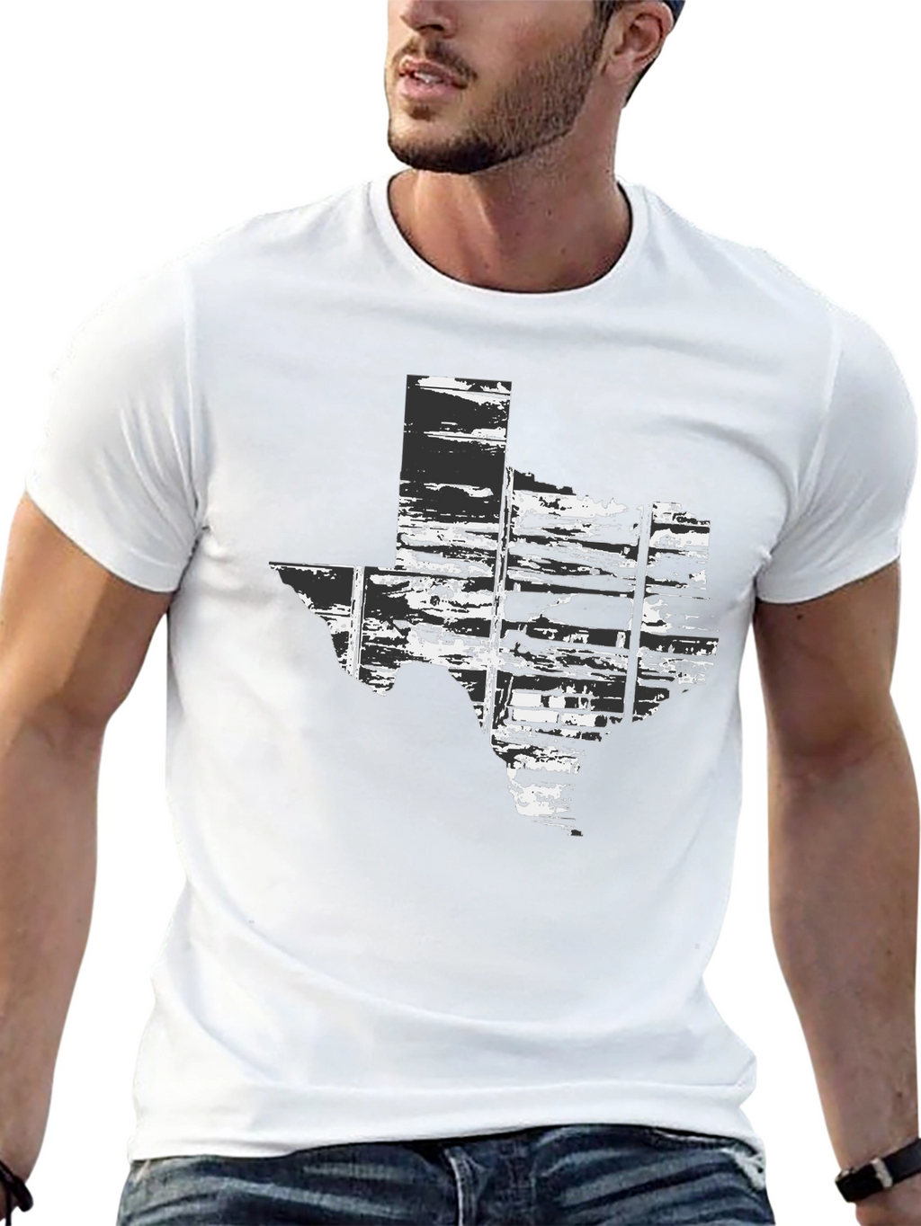 Texas State Graphic Print Tee