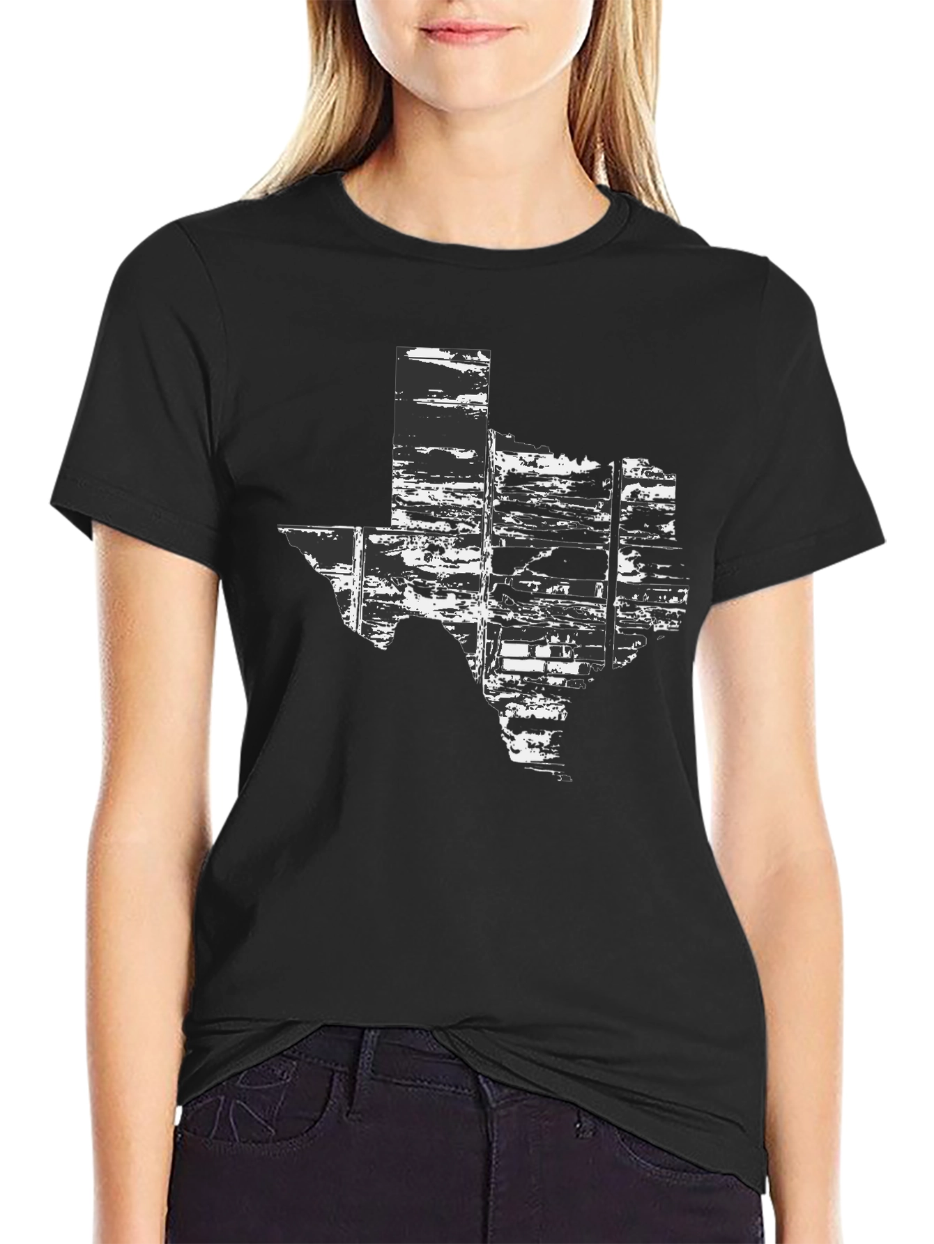 Texas State Graphic Print Tee