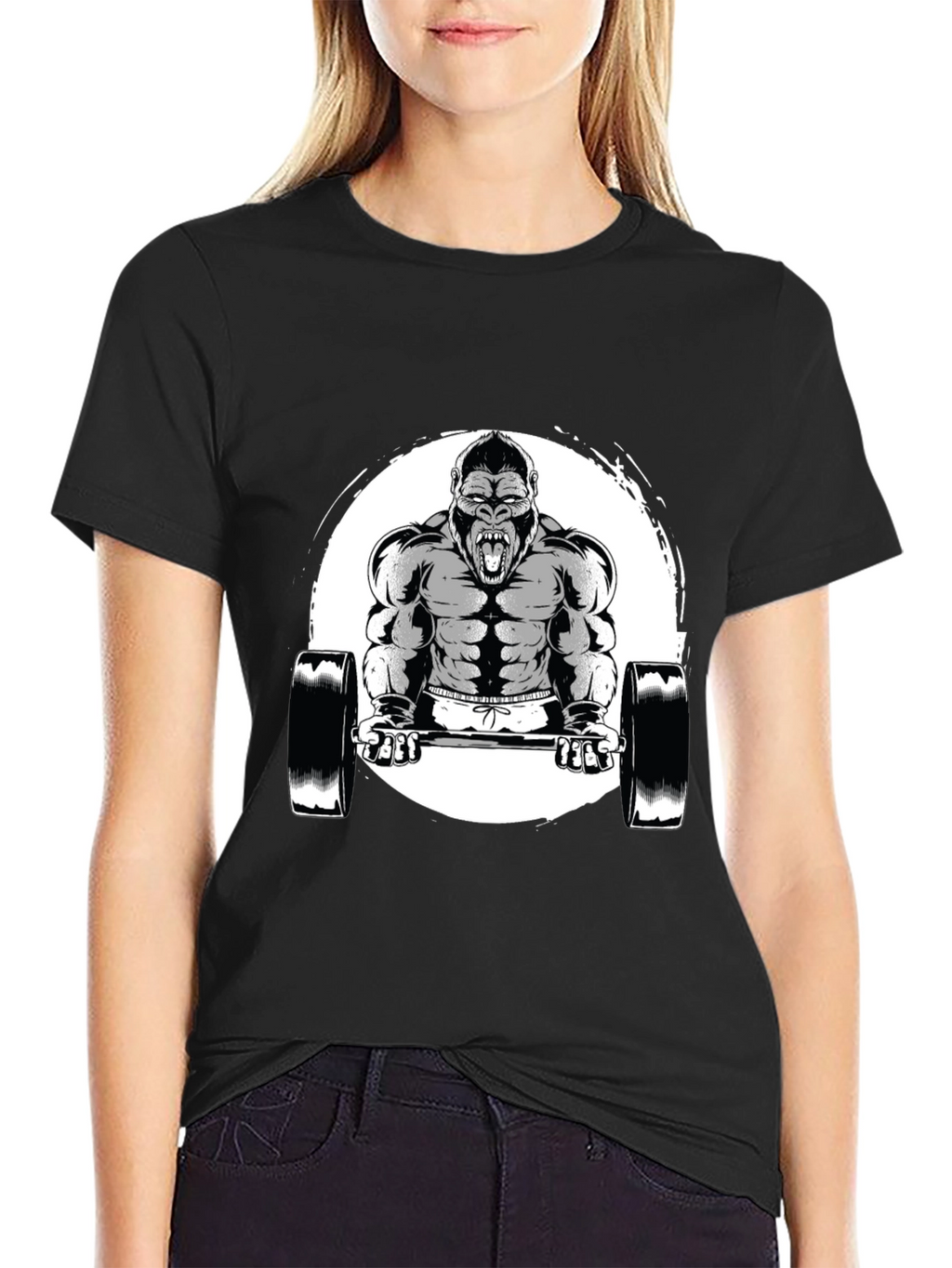 Gorilla Gym Black T-Shirt