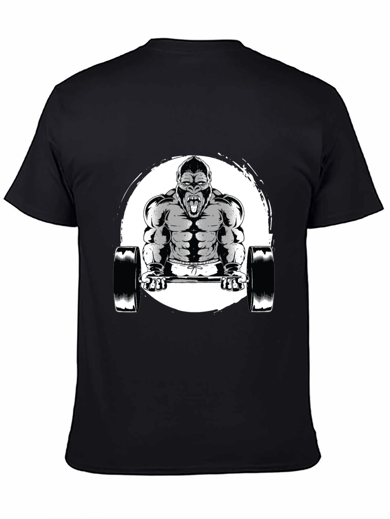 Gorilla Gym Black T-Shirt