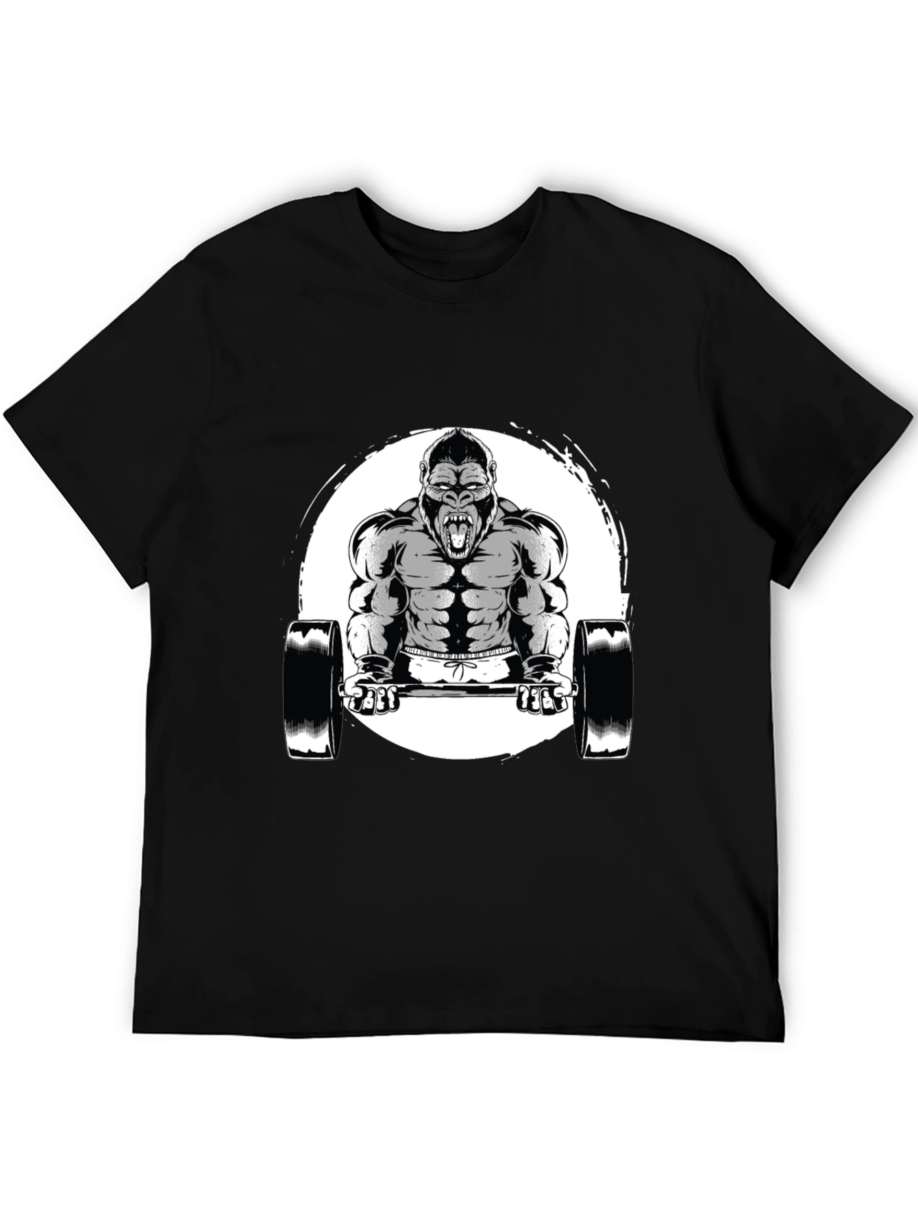 Gorilla Gym Black T-Shirt