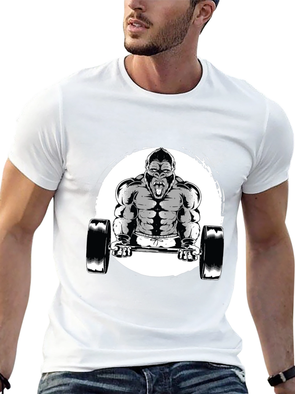 Gorilla Gym Black T-Shirt