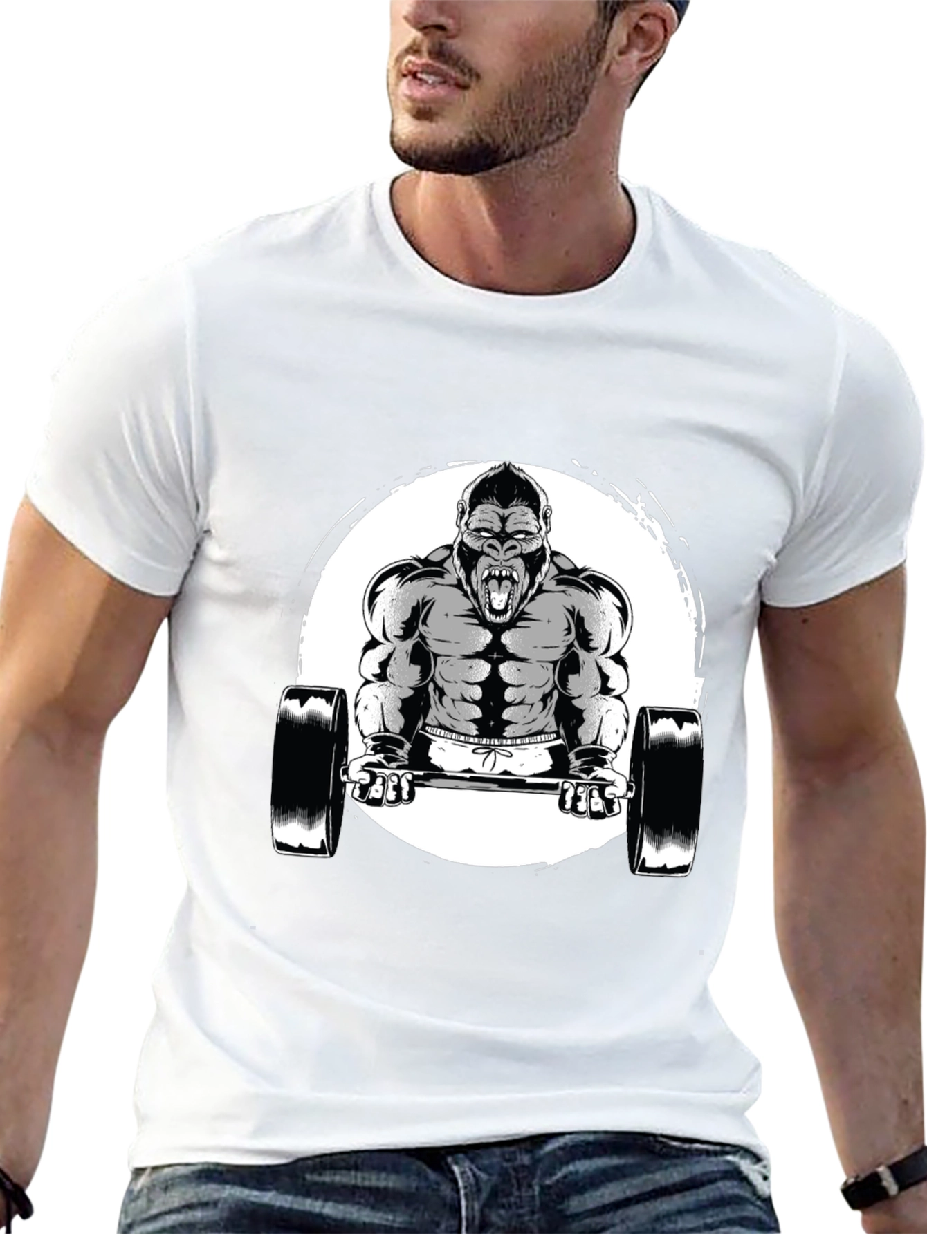 Gorilla Gym Black T-Shirt