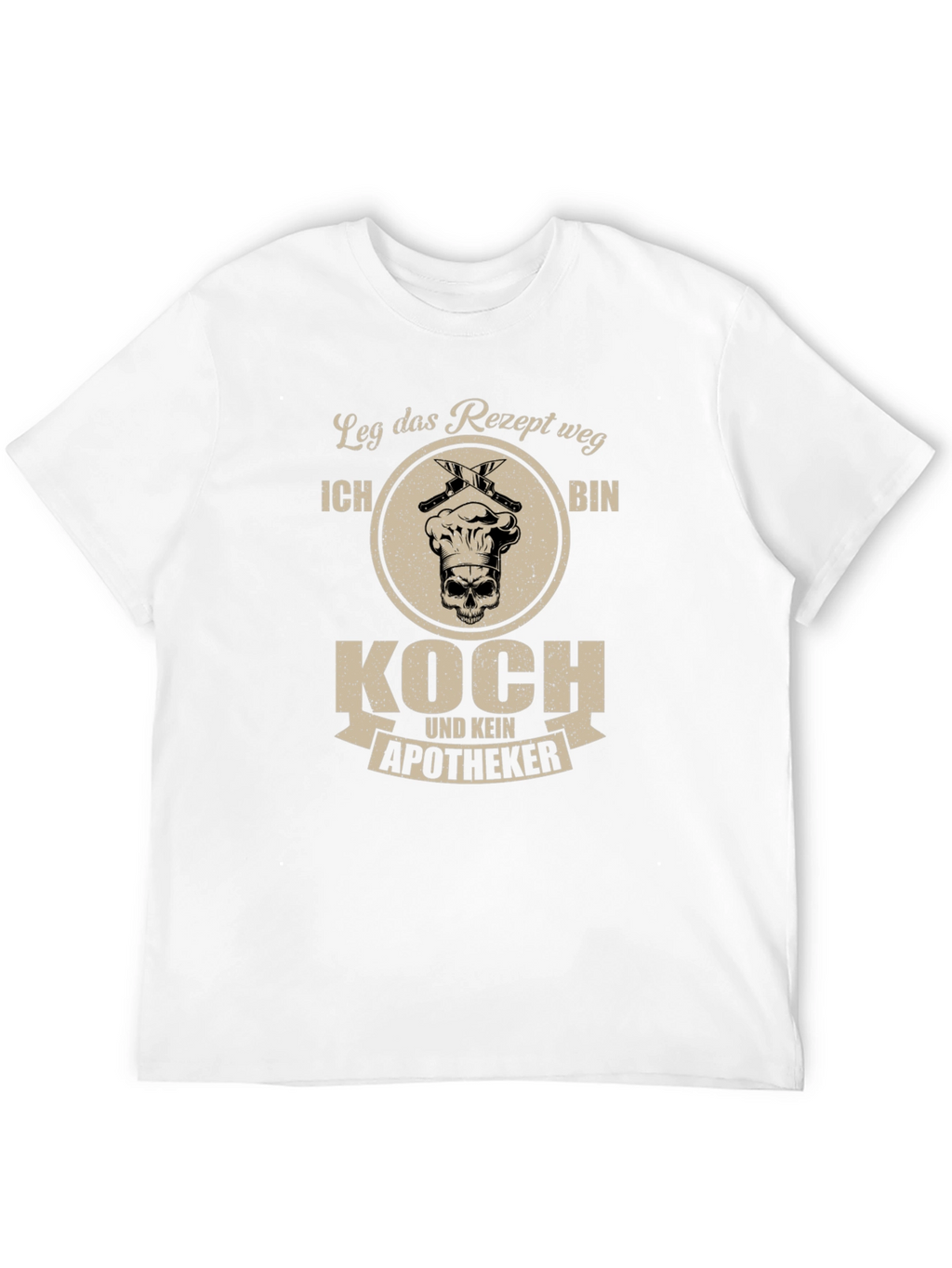 Chef Koch T-Shirt Funny Cook Gift