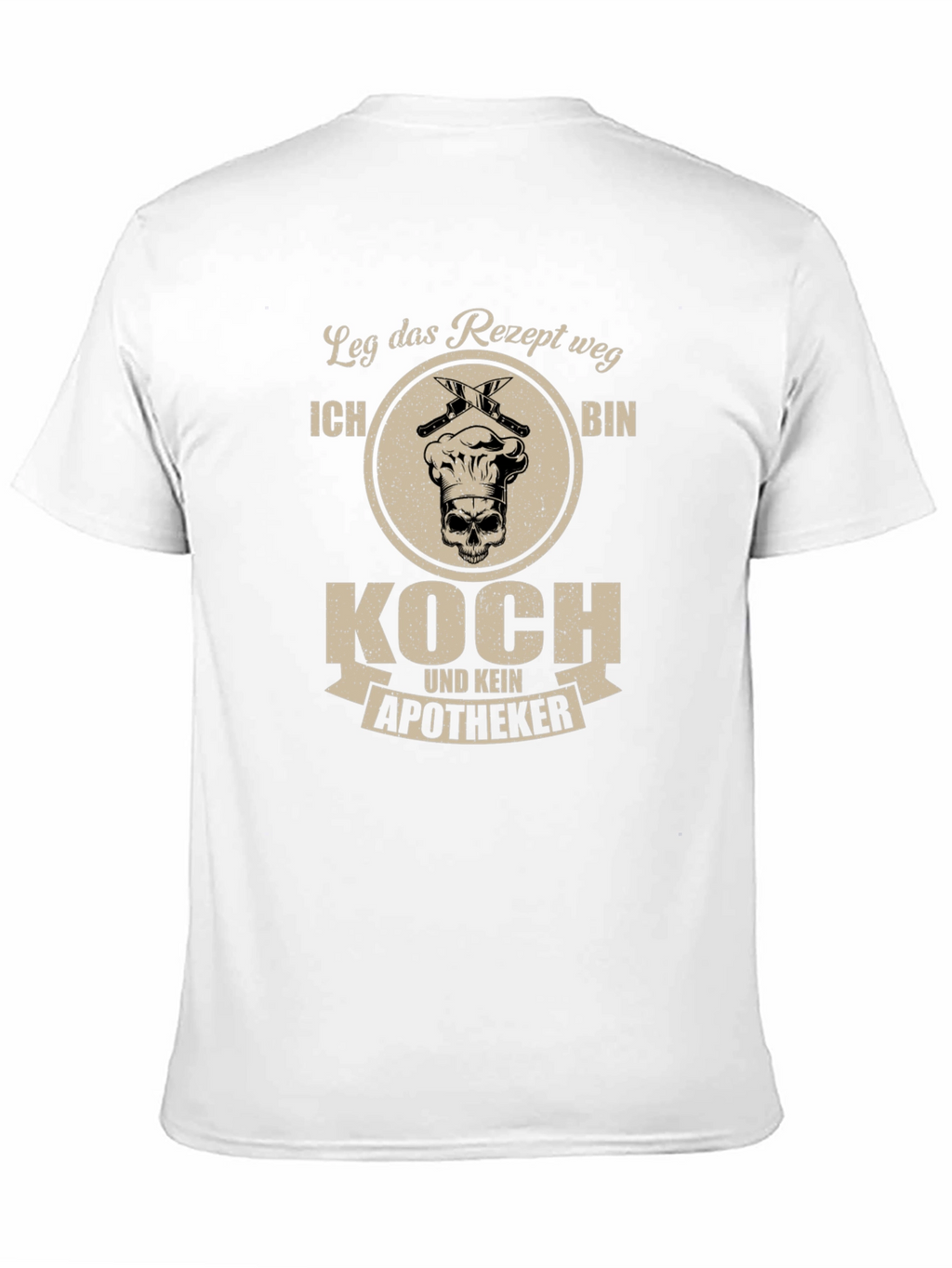 Chef Koch T-Shirt Funny Cook Gift