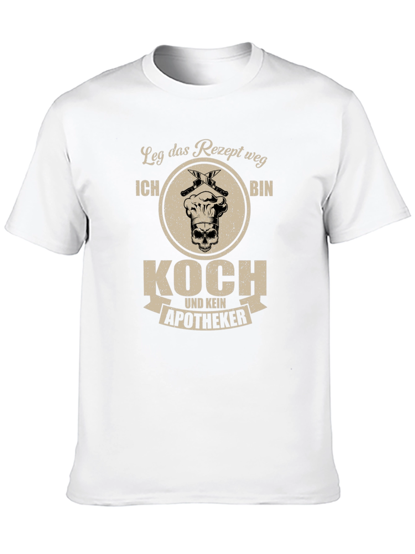 Chef Koch T-Shirt Funny Cook Gift
