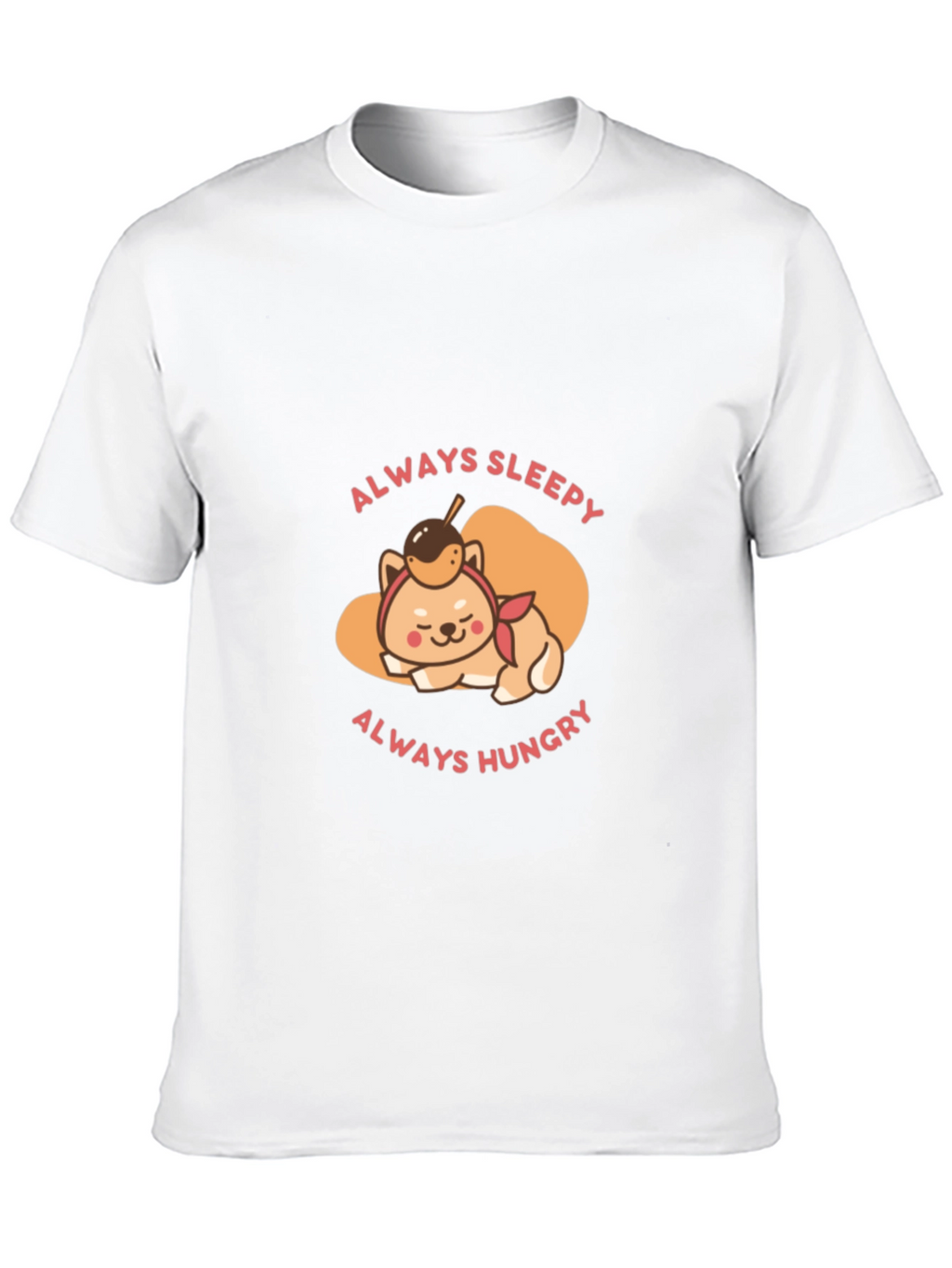 Always Sleepy Hungry Shiba Inu T-Shirt