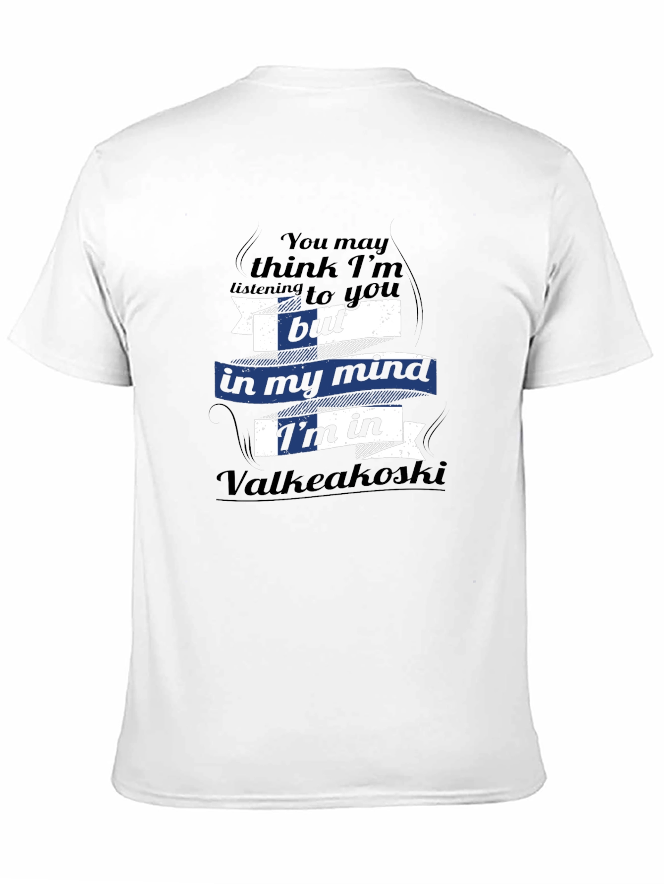 Valkeakoski Mind T-Shirt - Finland Pride Novelty Tee
