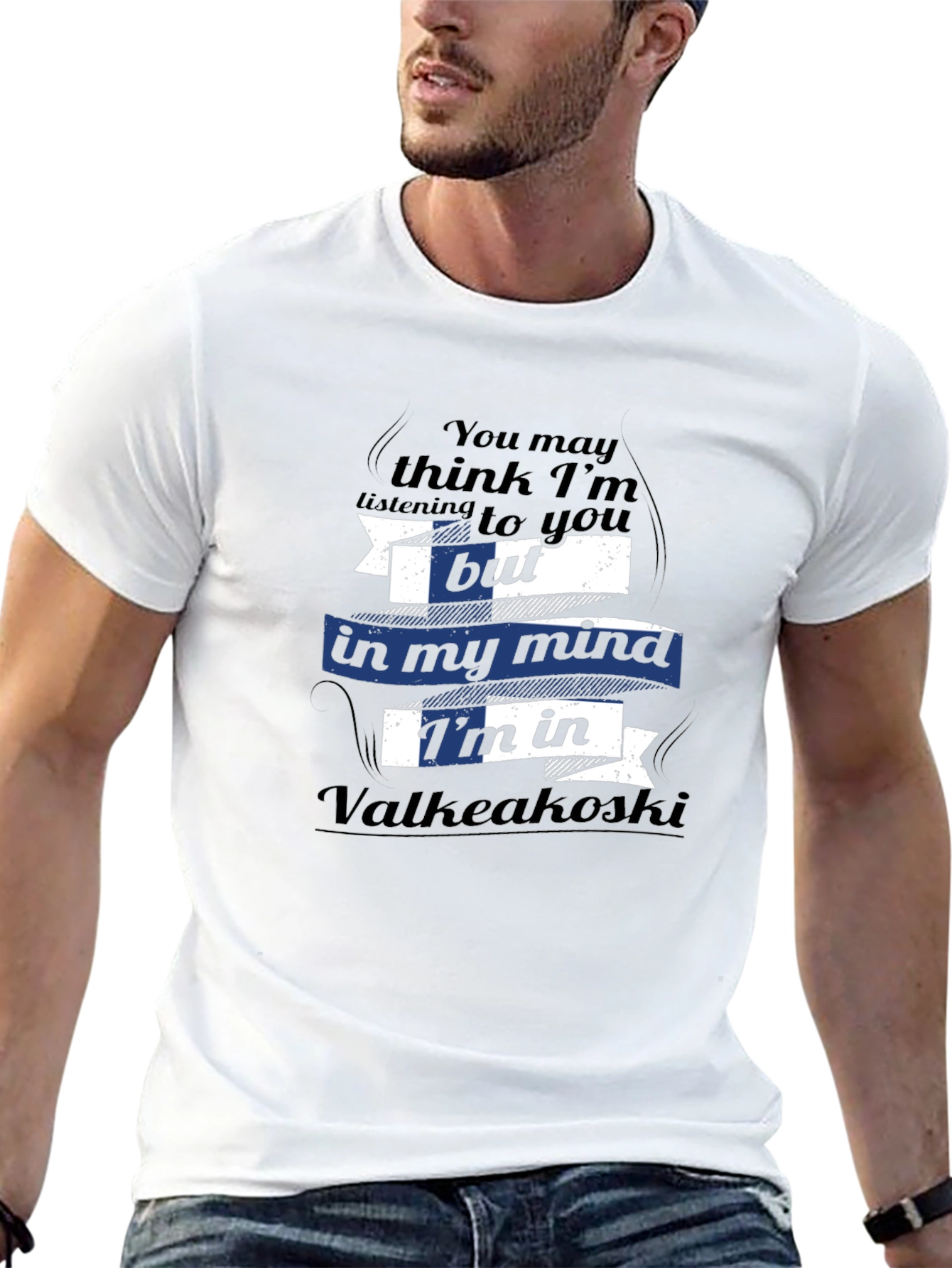 Valkeakoski Mind T-Shirt - Finland Pride Novelty Tee