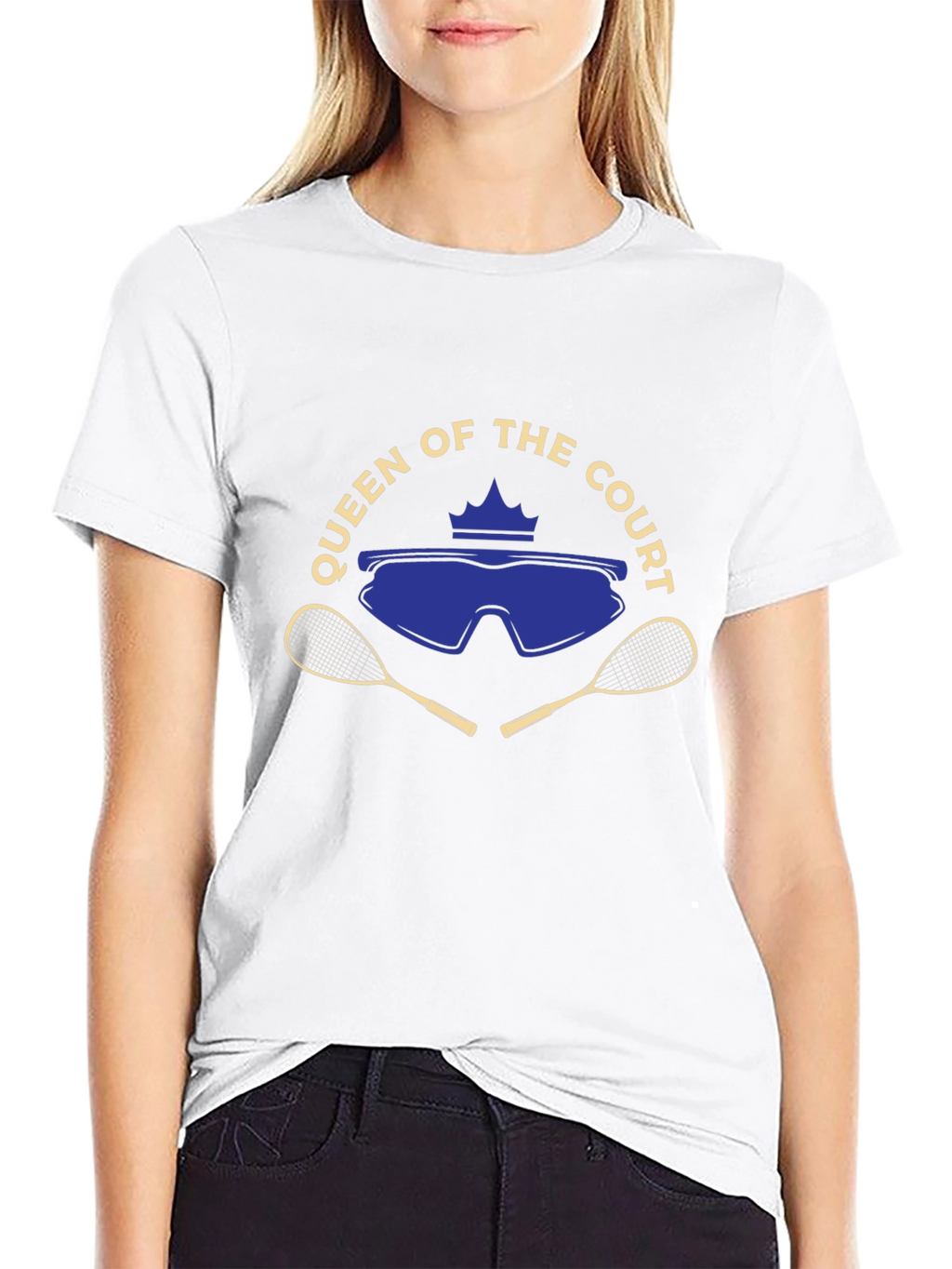 Queen of the Court Squash T-Shirt
