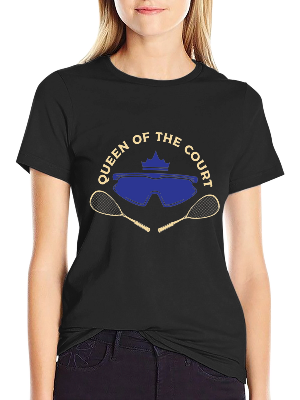 Queen of the Court Squash T-Shirt