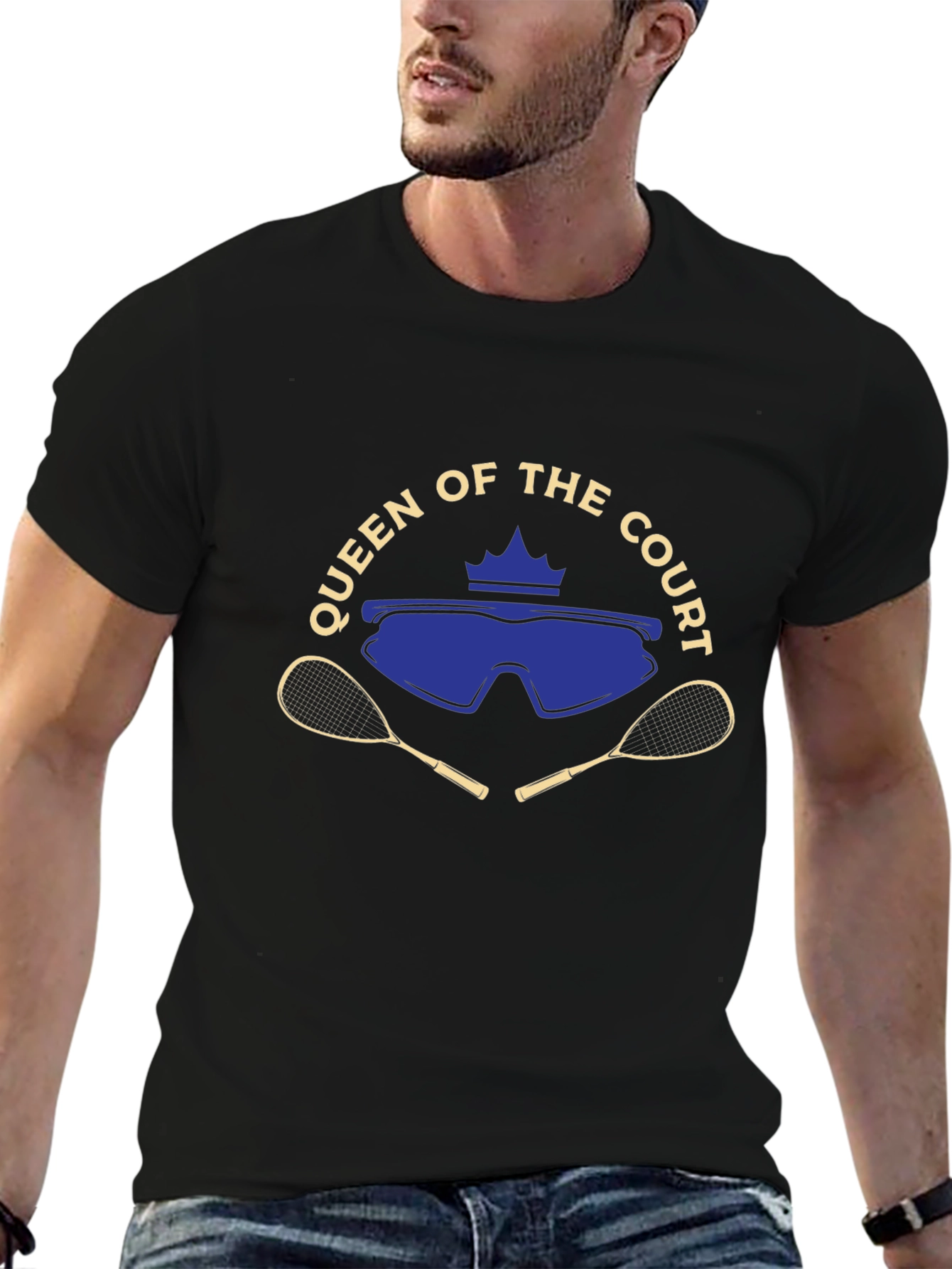 Queen of the Court Squash T-Shirt