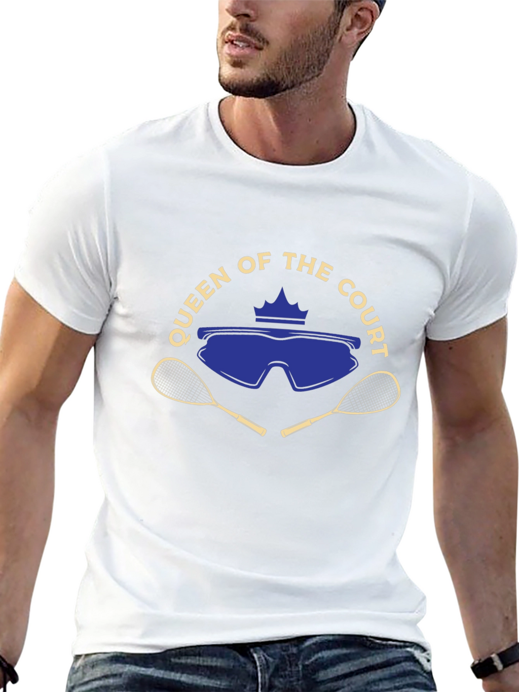 Queen of the Court Squash T-Shirt