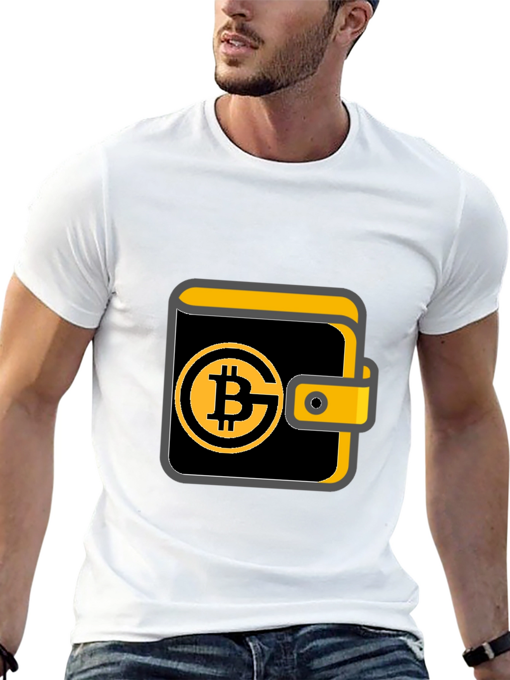 Bitcoin Wallet T-Shirt - Crypto Tee