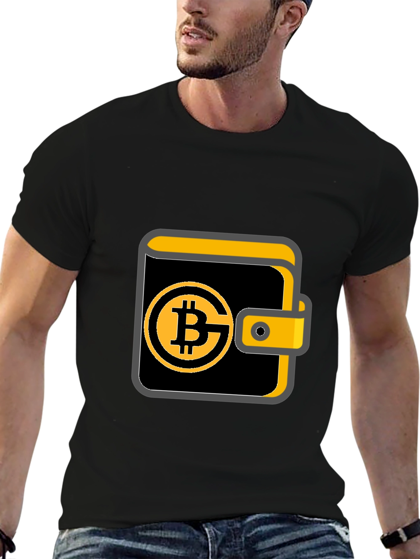 Bitcoin Wallet T-Shirt - Crypto Tee