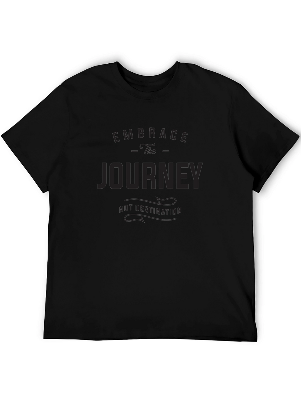 Embrace The Journey Graphic Print T-Shirt