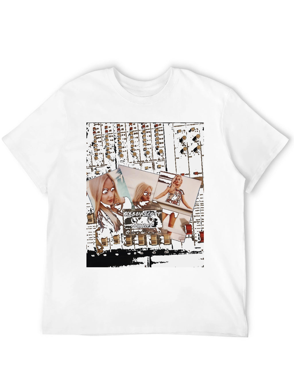 Abstract Abbey Scott Graphic Tee