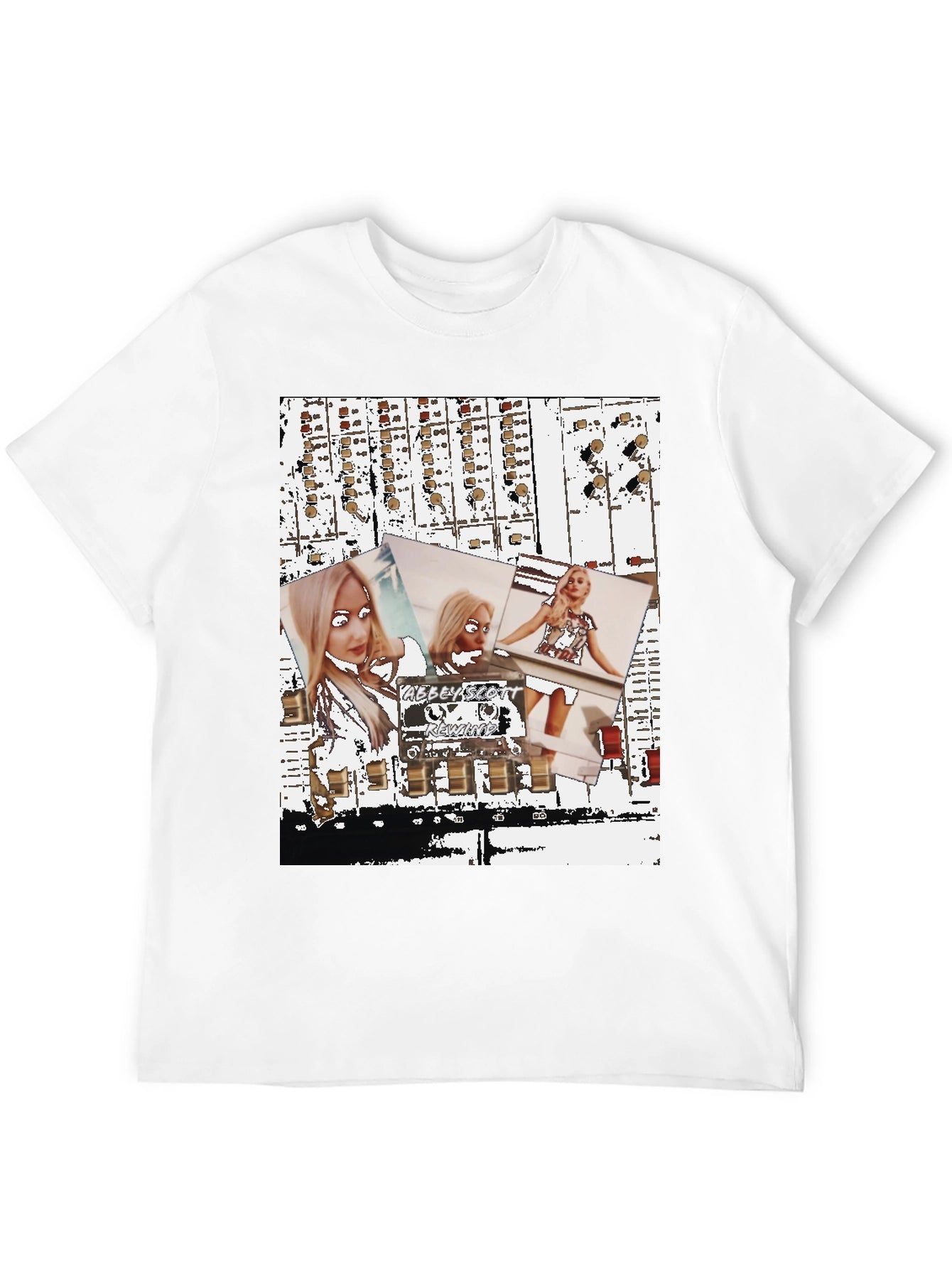 Abstract Abbey Scott Graphic Tee