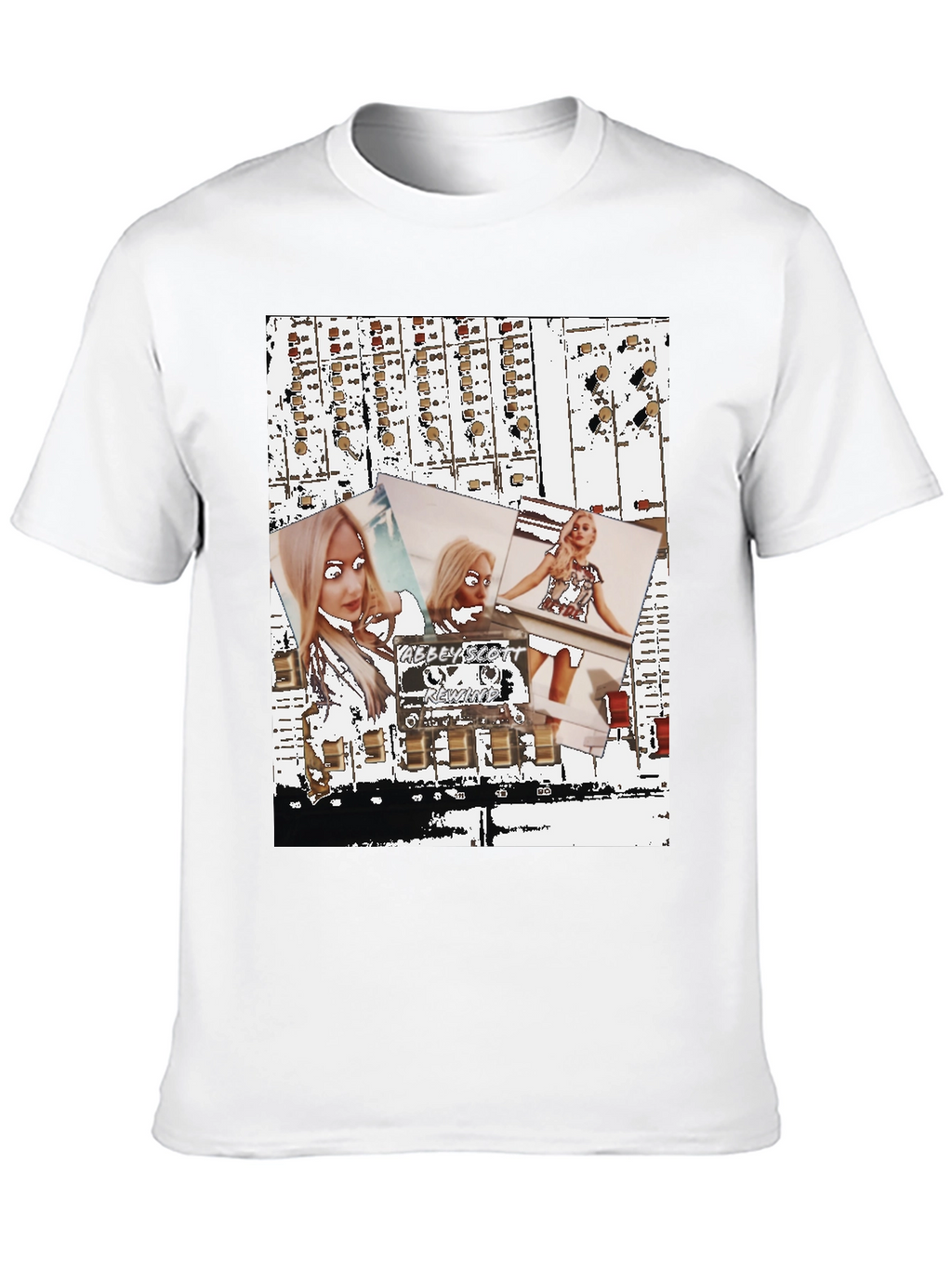 Abstract Abbey Scott Graphic Tee